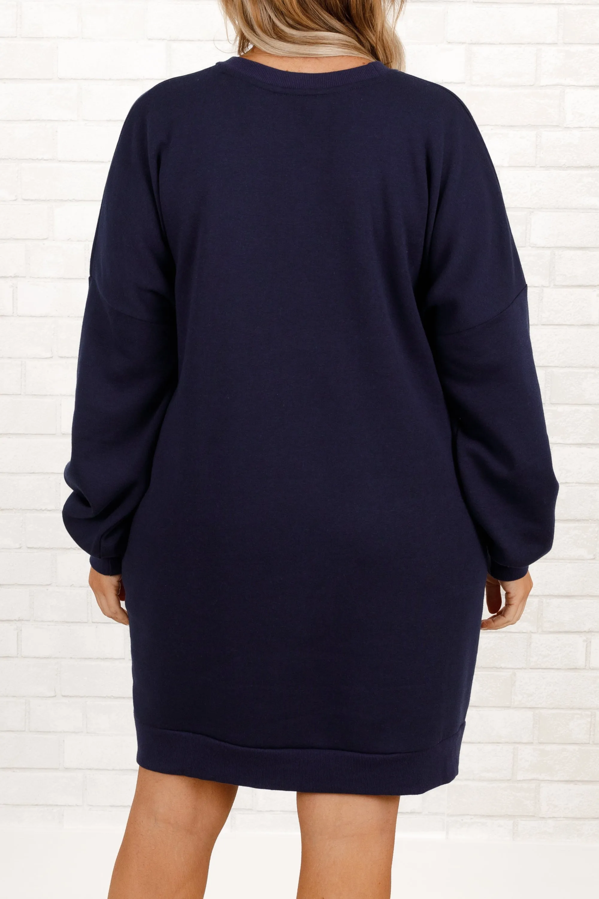 Always In Style Tunic, Navy