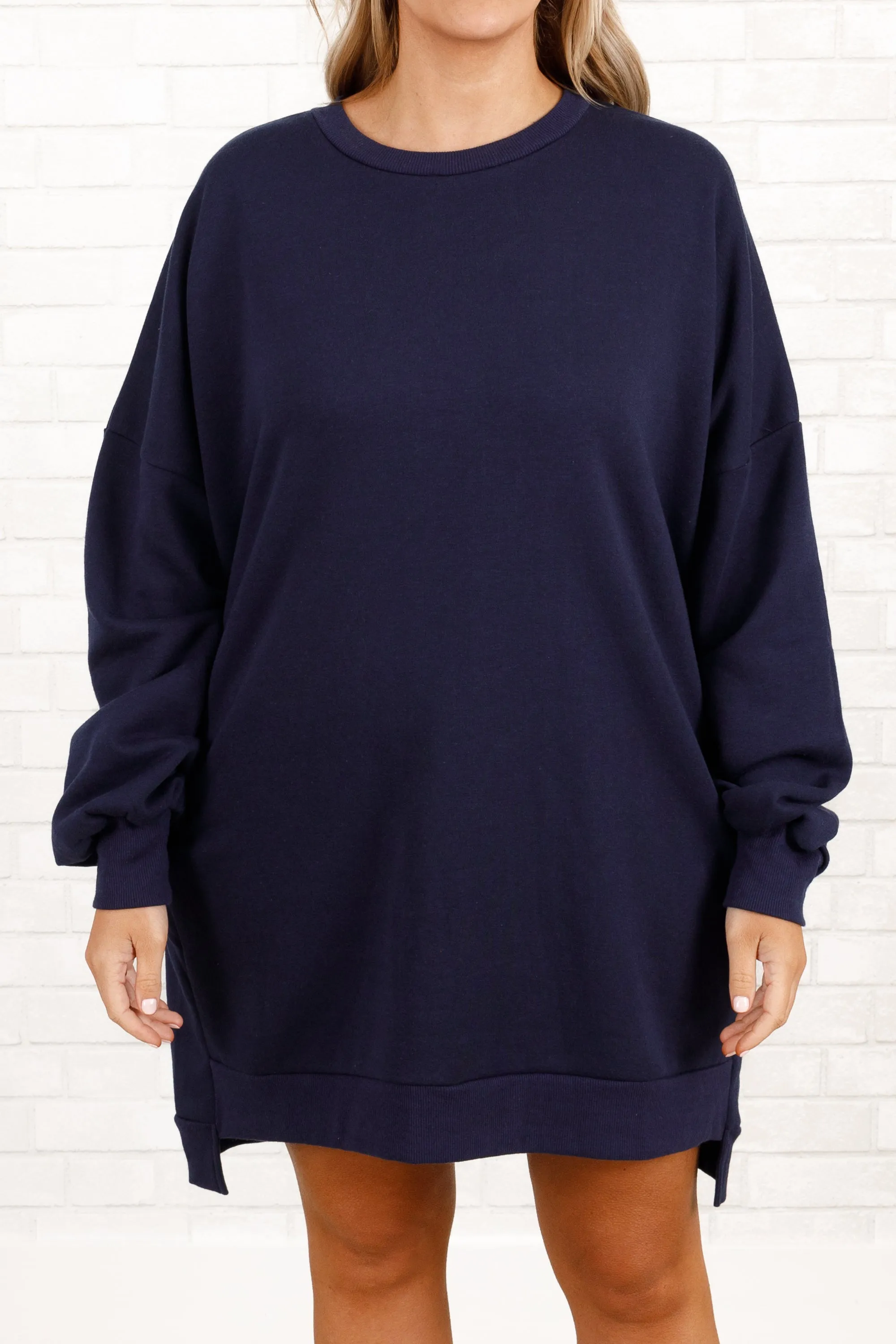 Always In Style Tunic, Navy