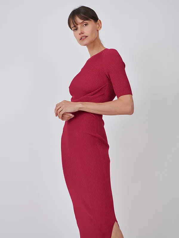 Argolis Dress in Syrah