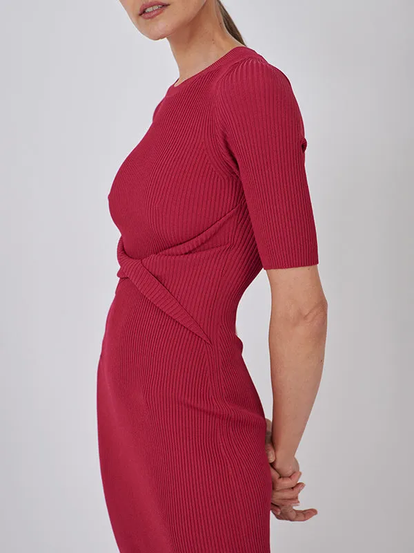 Argolis Dress in Syrah