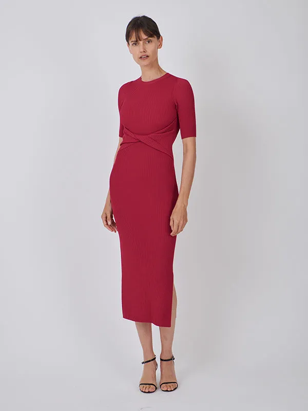Argolis Dress in Syrah