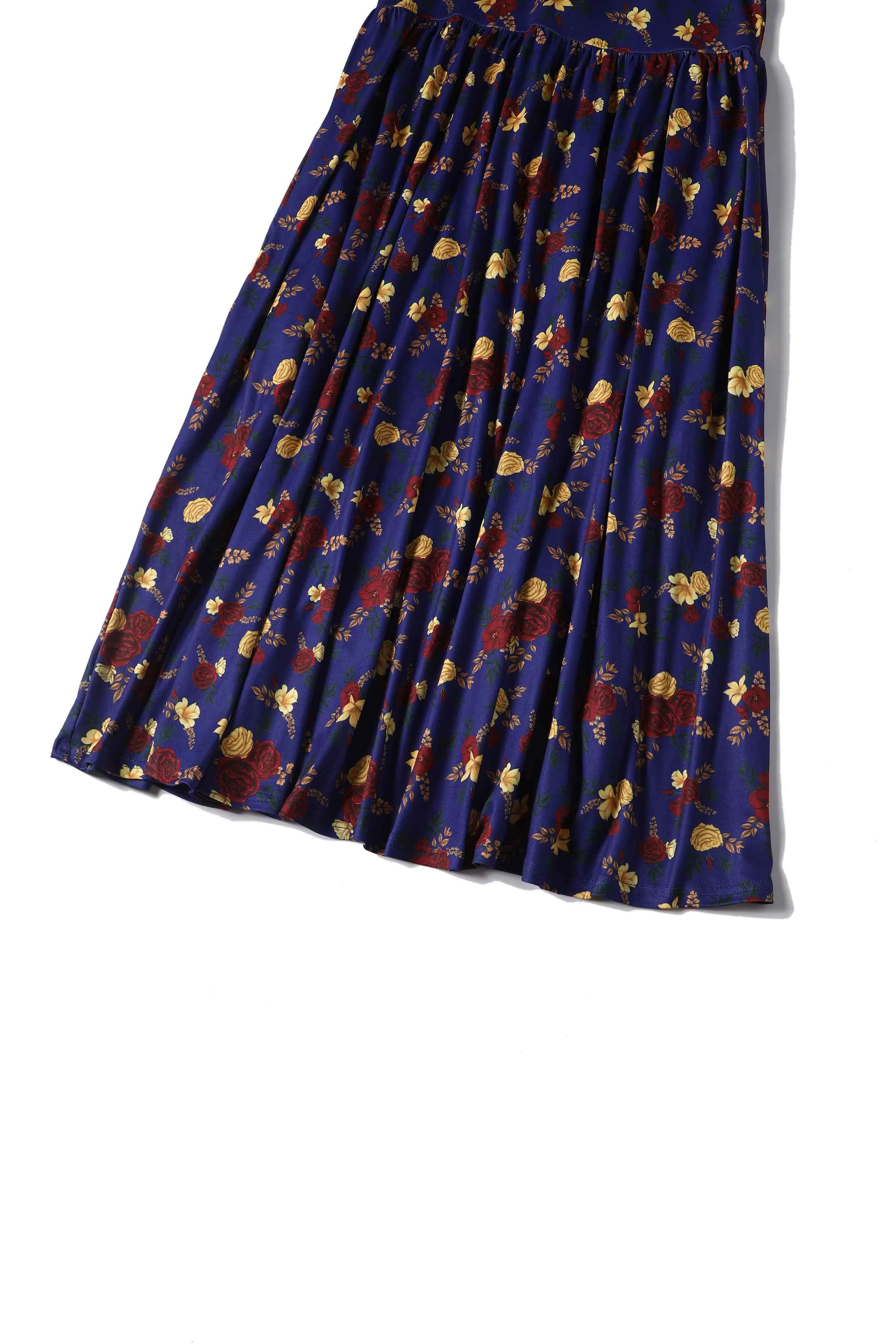 Billie Winter Floral Flared Dress