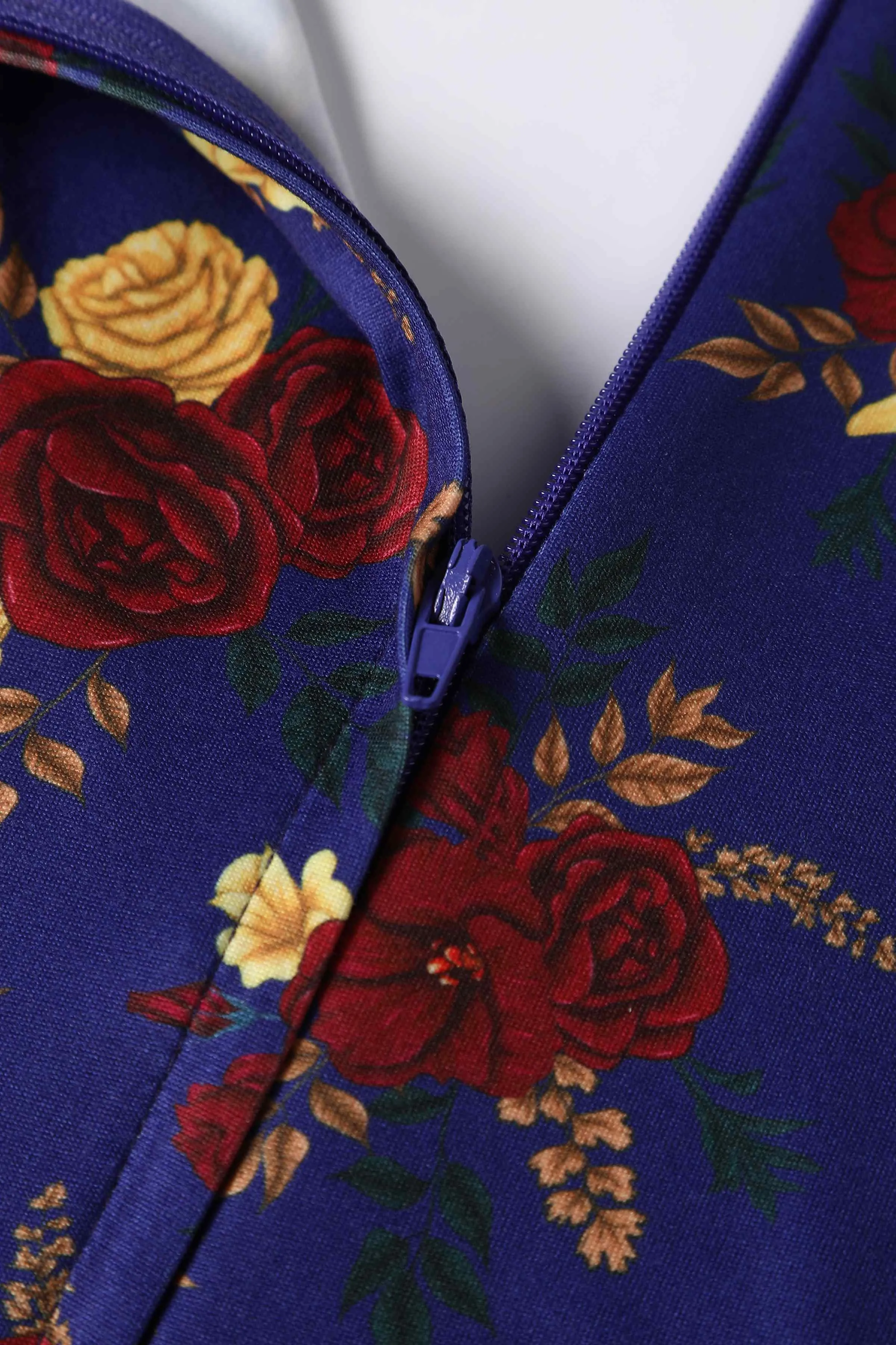 Billie Winter Floral Flared Dress