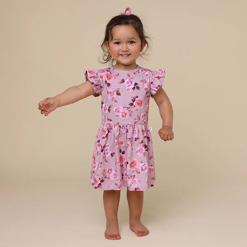 Blossom Short Sleeve Organic Dress