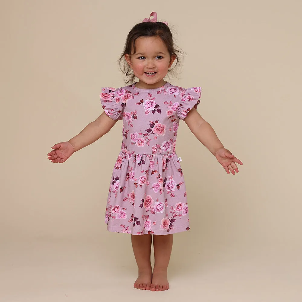 Blossom Short Sleeve Organic Dress