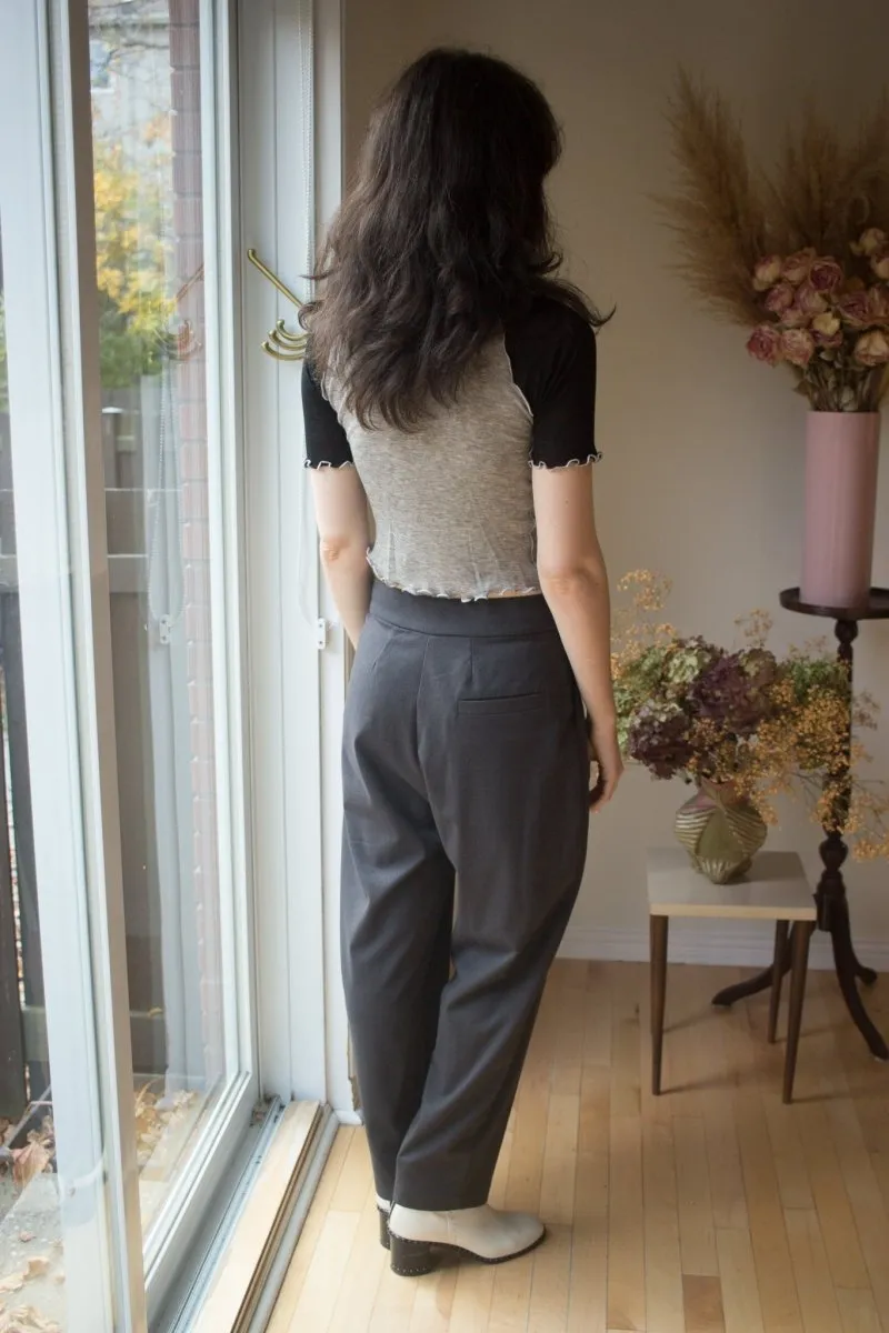Eliza Faulkner Ruth Tee (Grey Black)