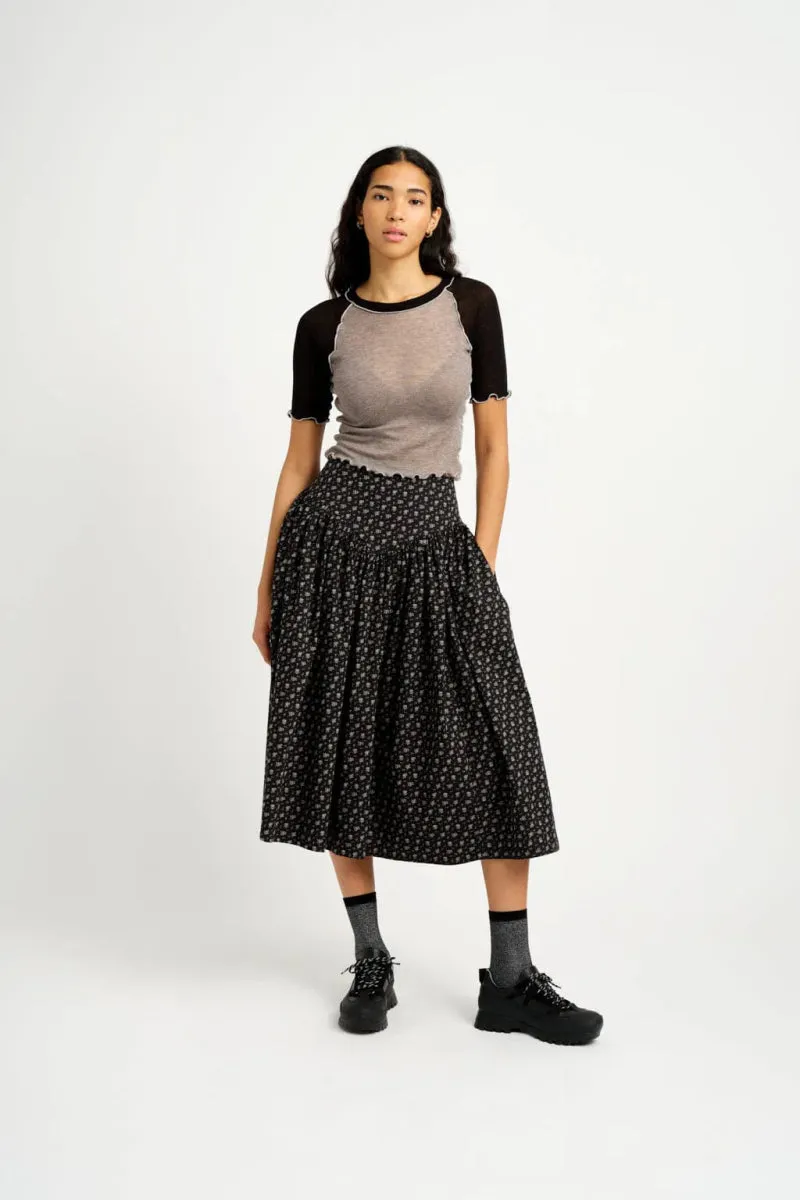 Eliza Faulkner Ruth Tee (Grey Black)