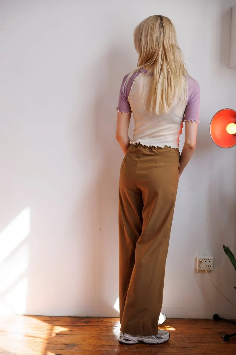 Eliza Faulkner Ruth Tee (Off-White Lilac)