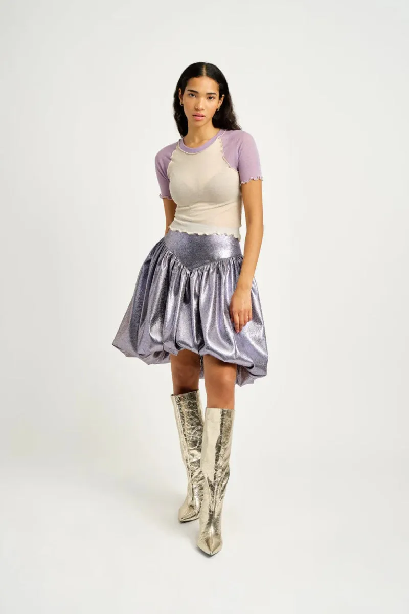 Eliza Faulkner Ruth Tee (Off-White Lilac)