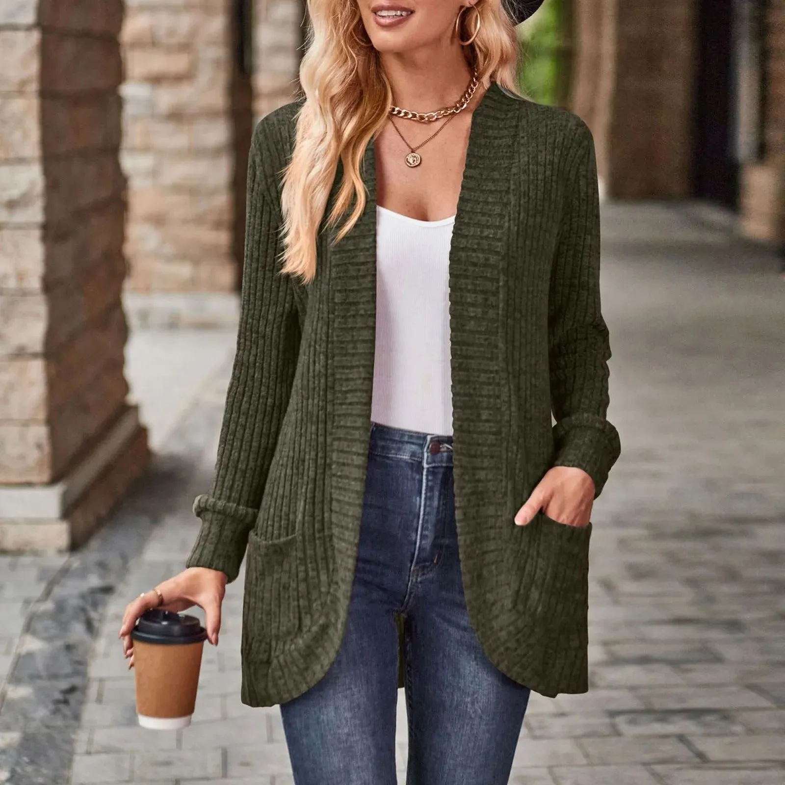 Ember  Ribbed Knit Cardigan