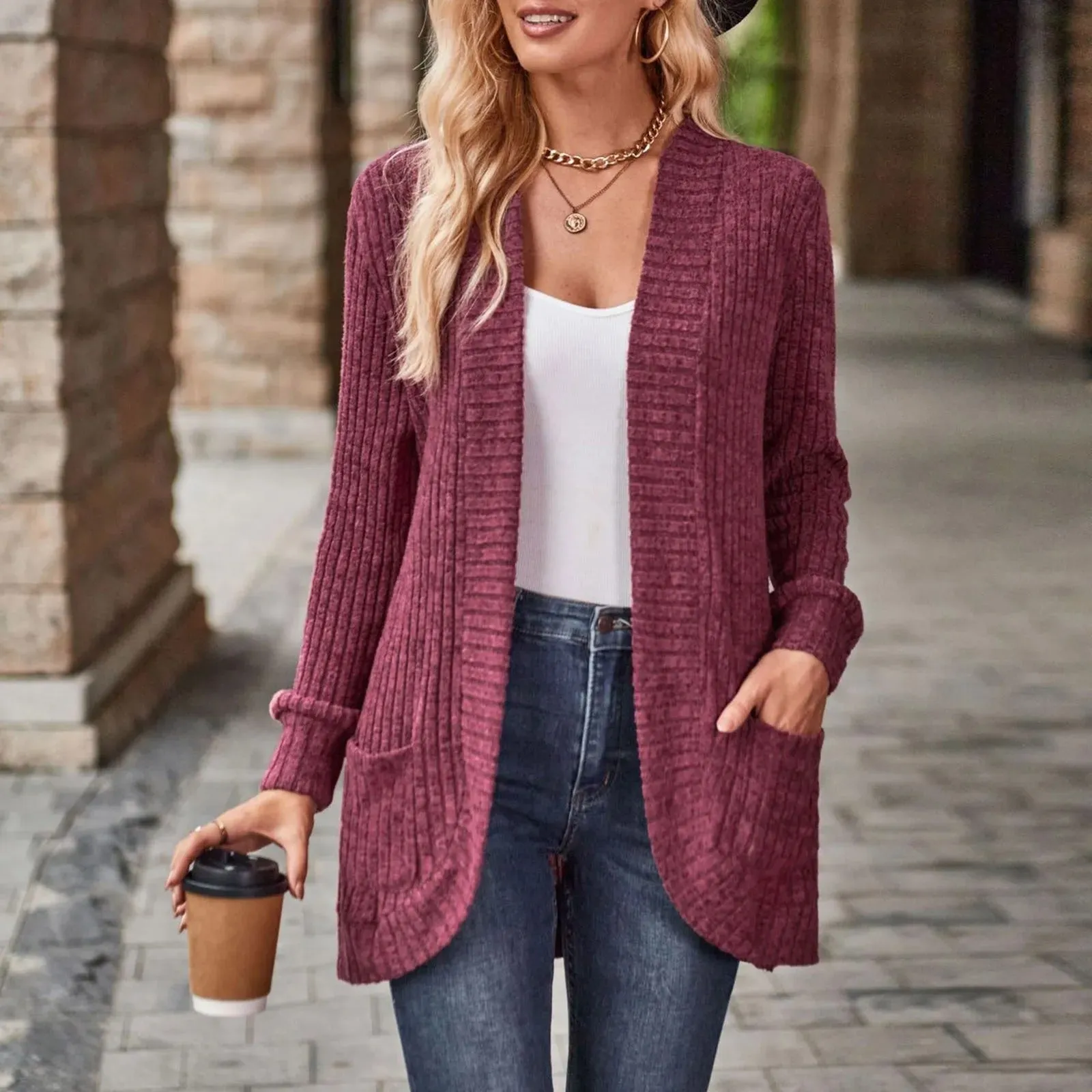 Ember  Ribbed Knit Cardigan