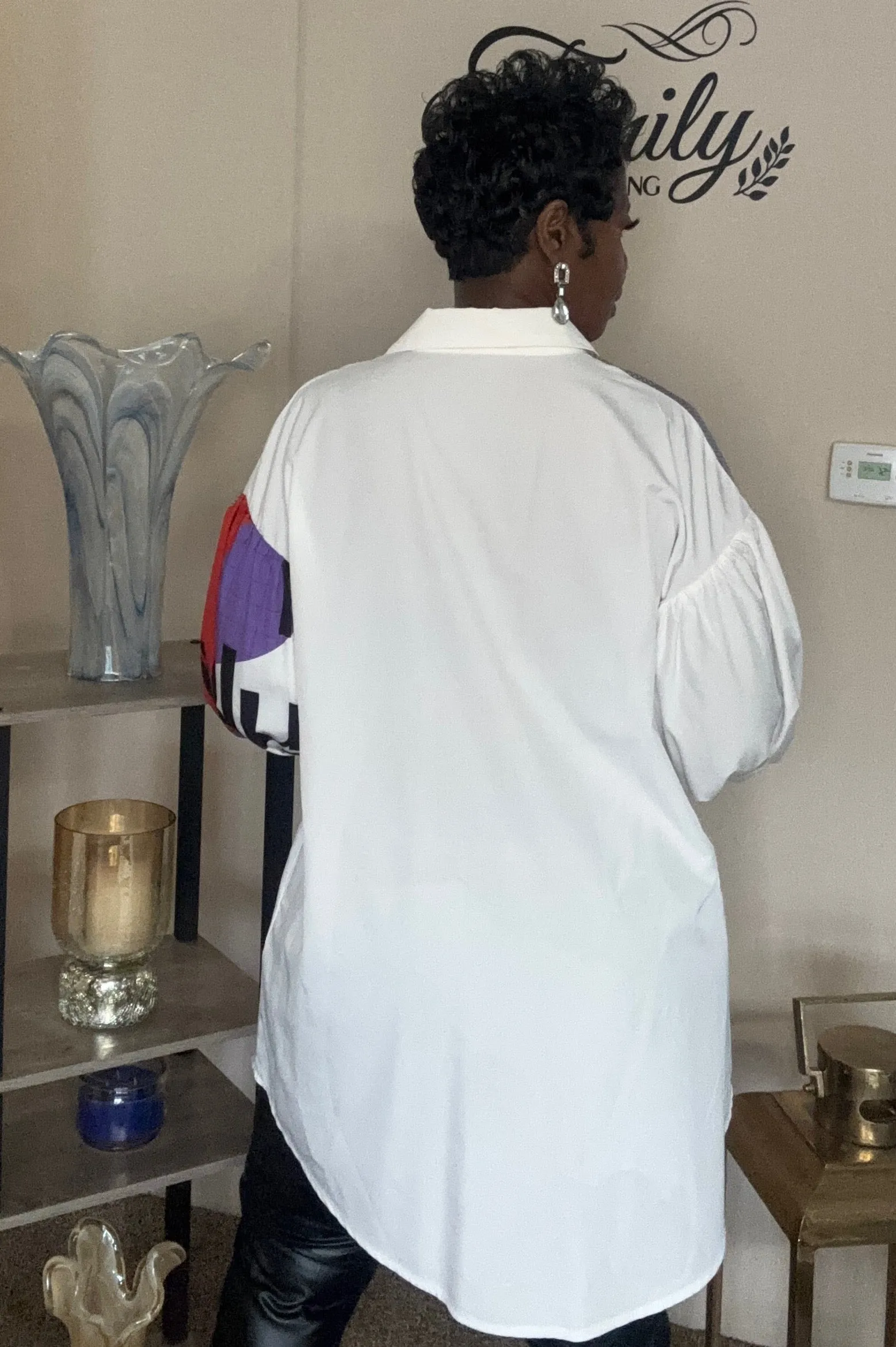 Erika has 2sides tunic top