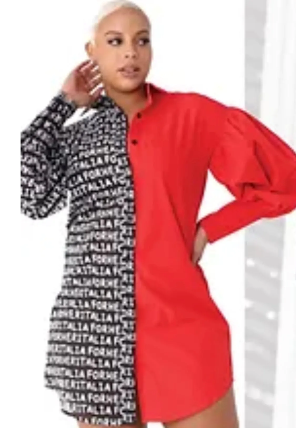 Erika has 2sides tunic top