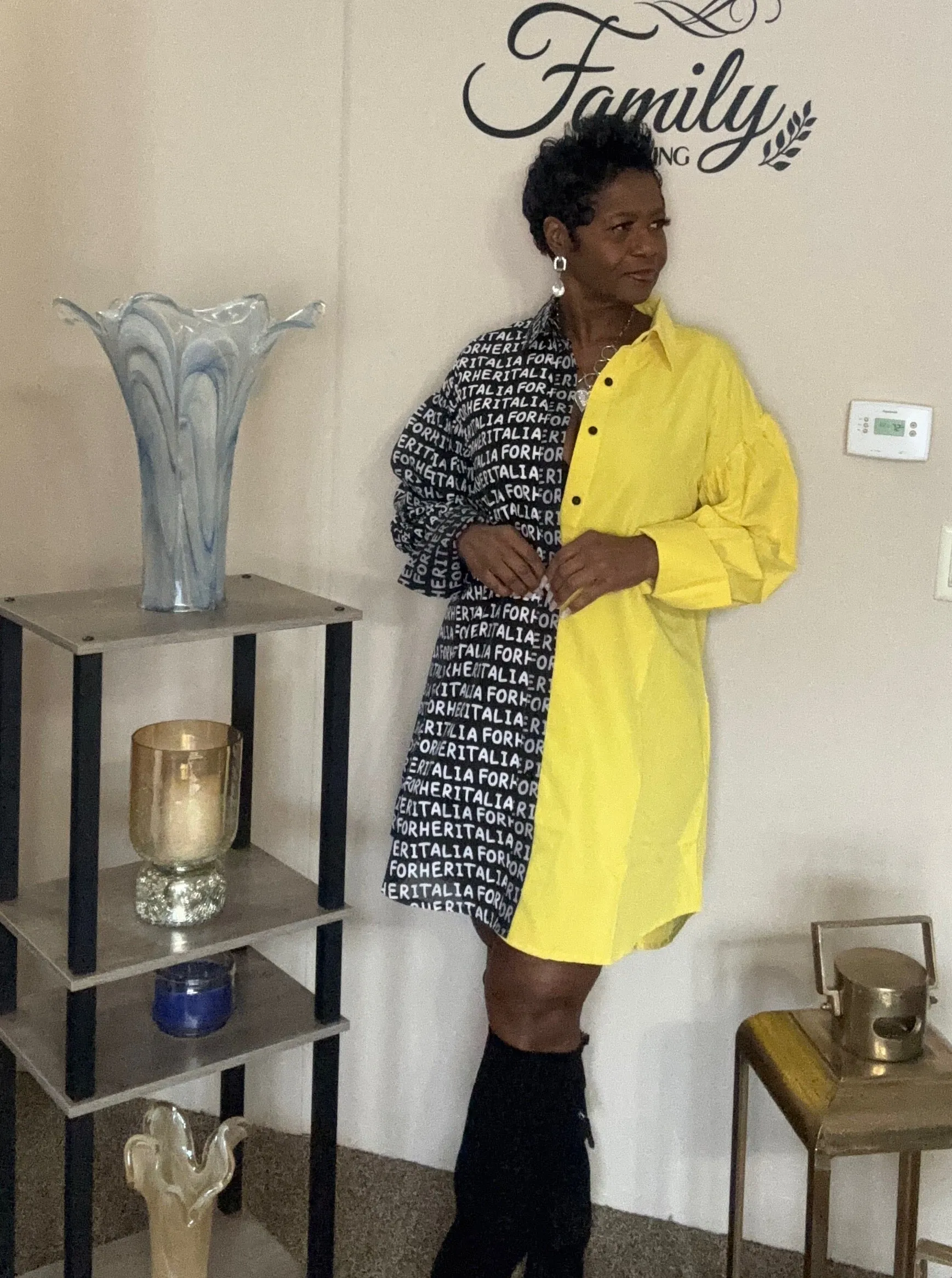 Erika has 2sides tunic top