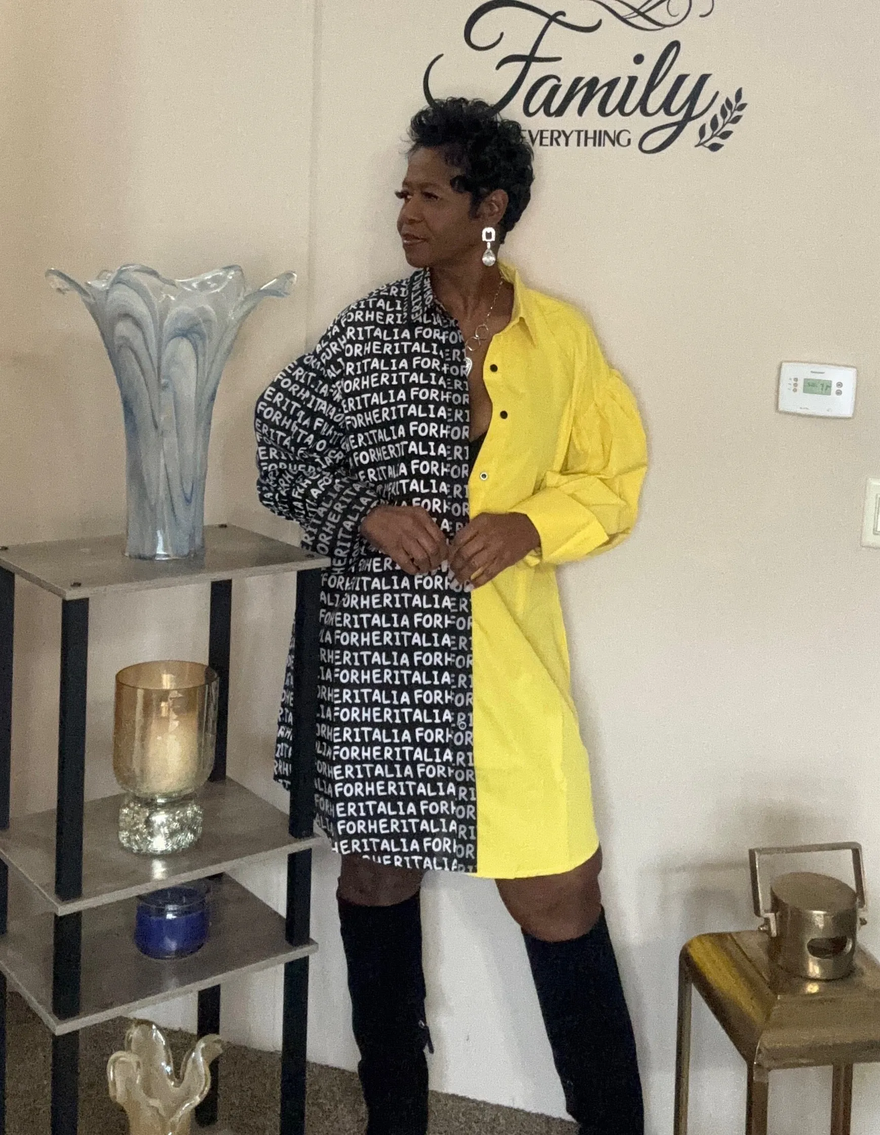 Erika has 2sides tunic top