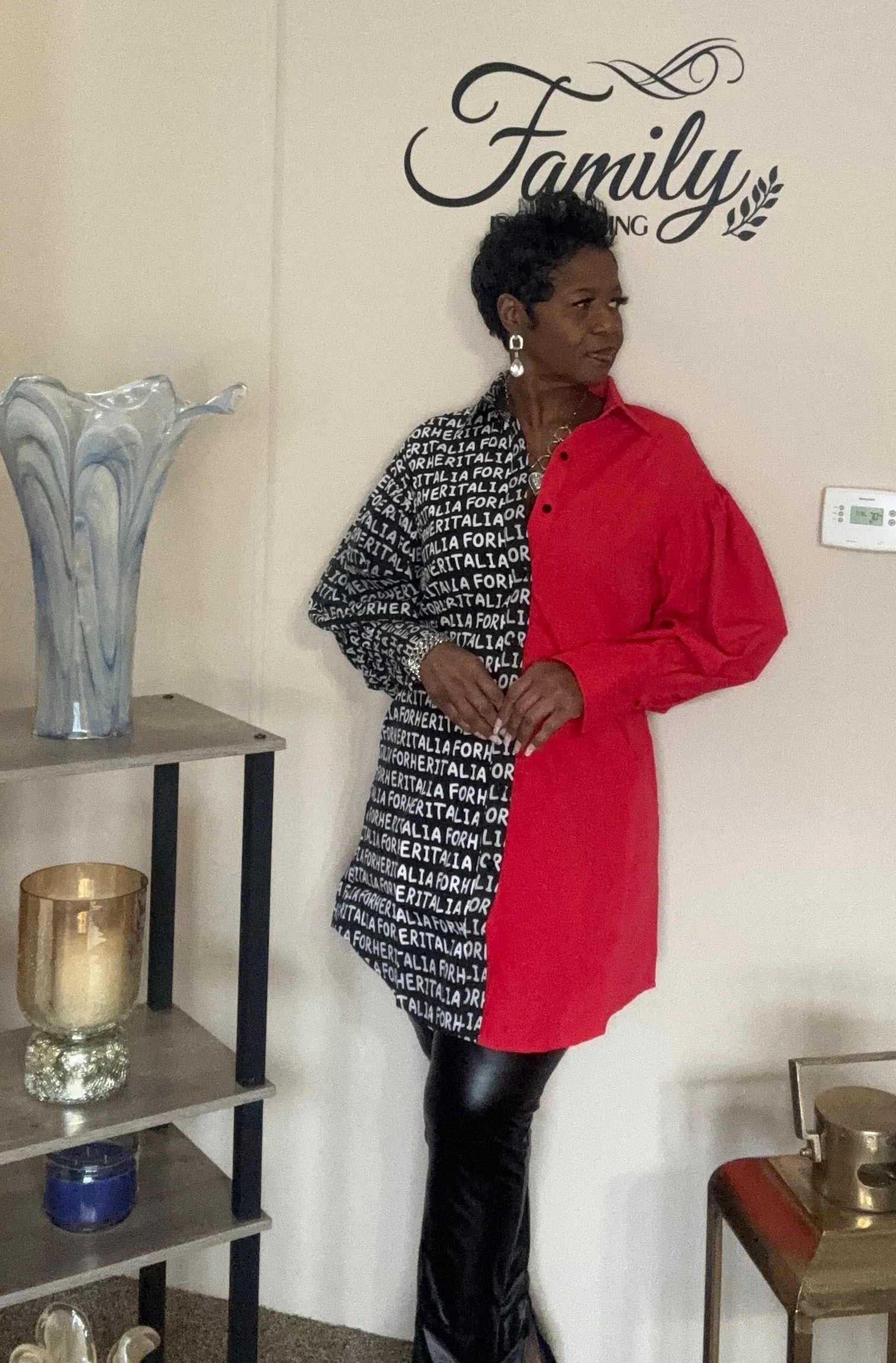 Erika has 2sides tunic top