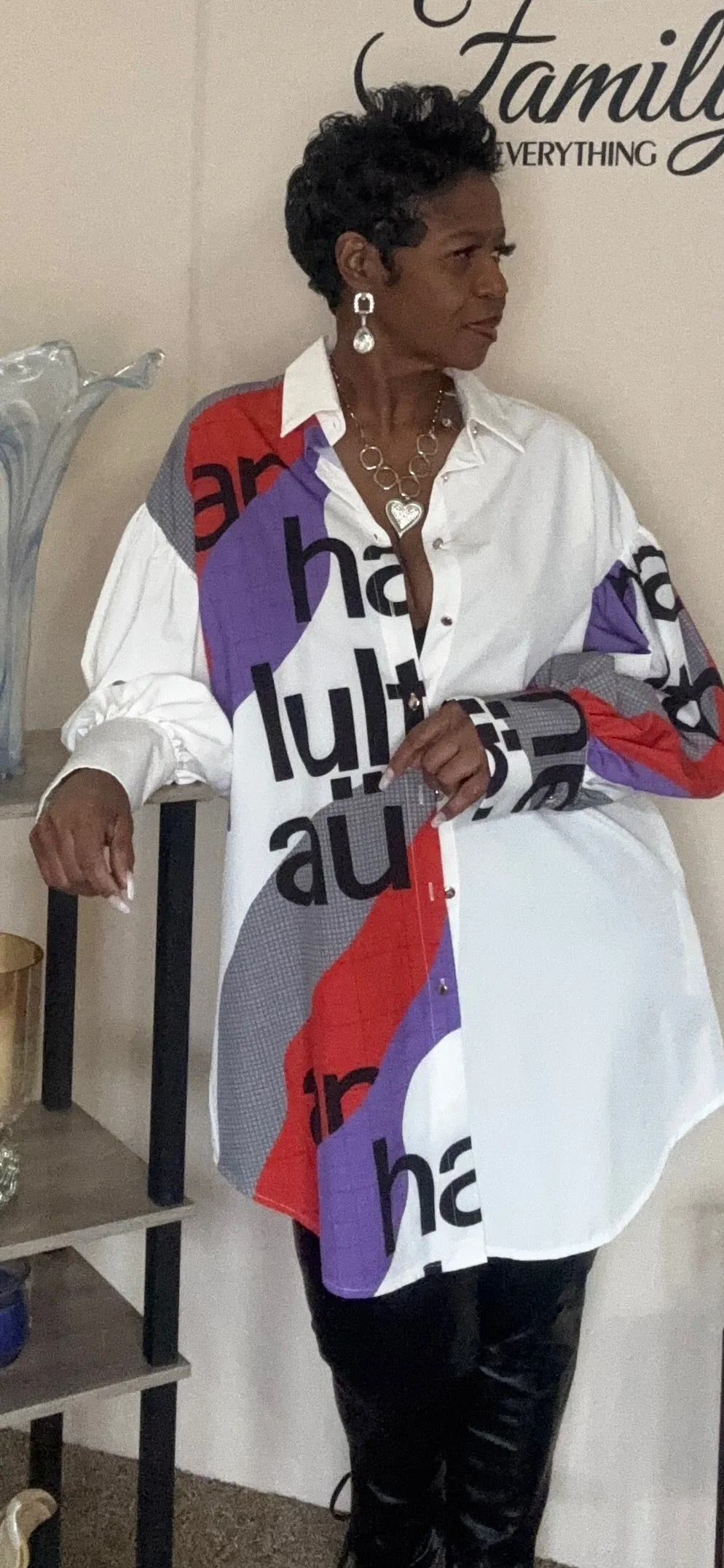 Erika has 2sides tunic top