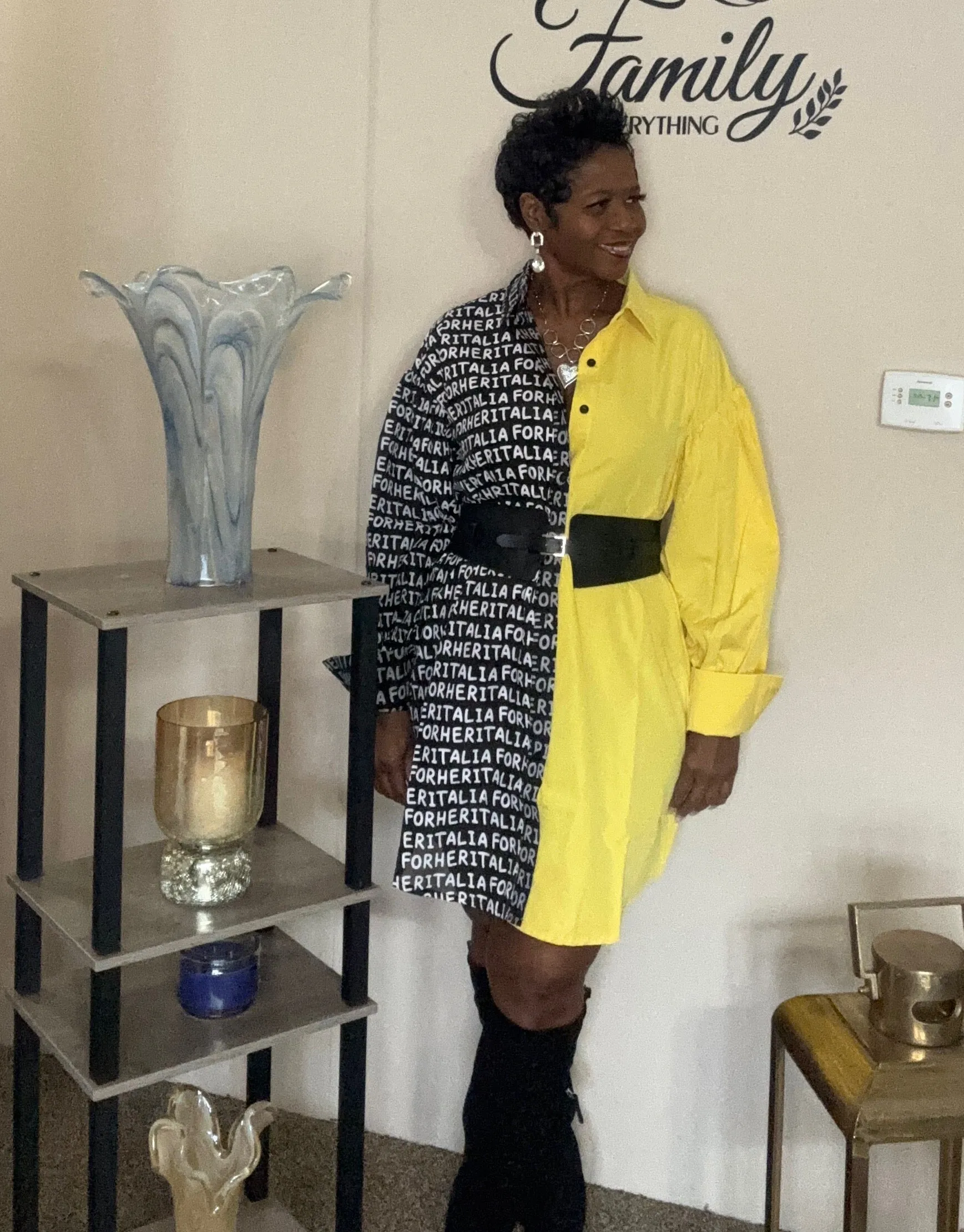 Erika has 2sides tunic top