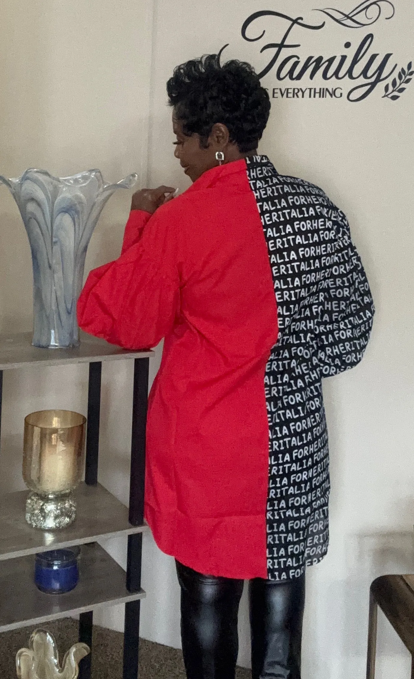 Erika has 2sides tunic top
