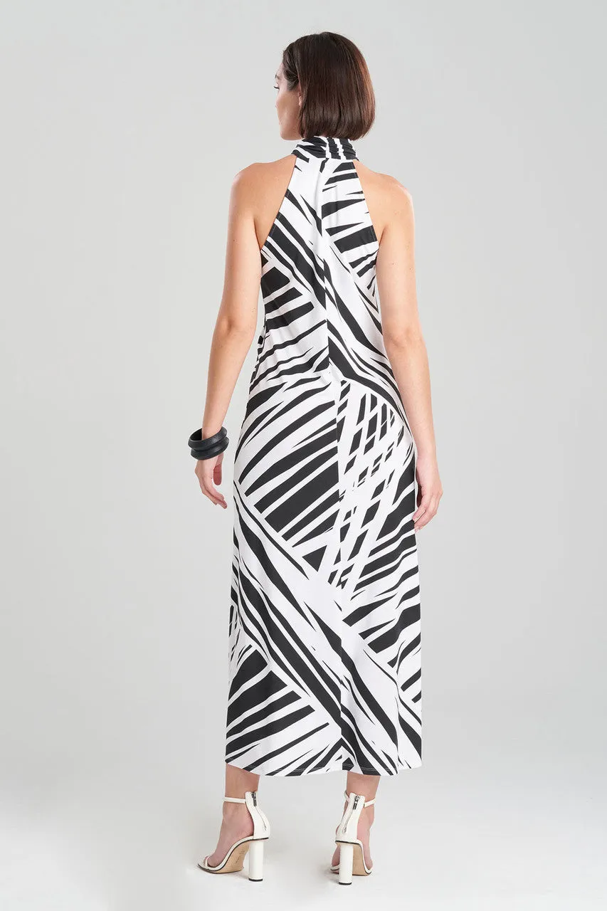 Katana TENCEL™ Jersey Crossover Halter Dress