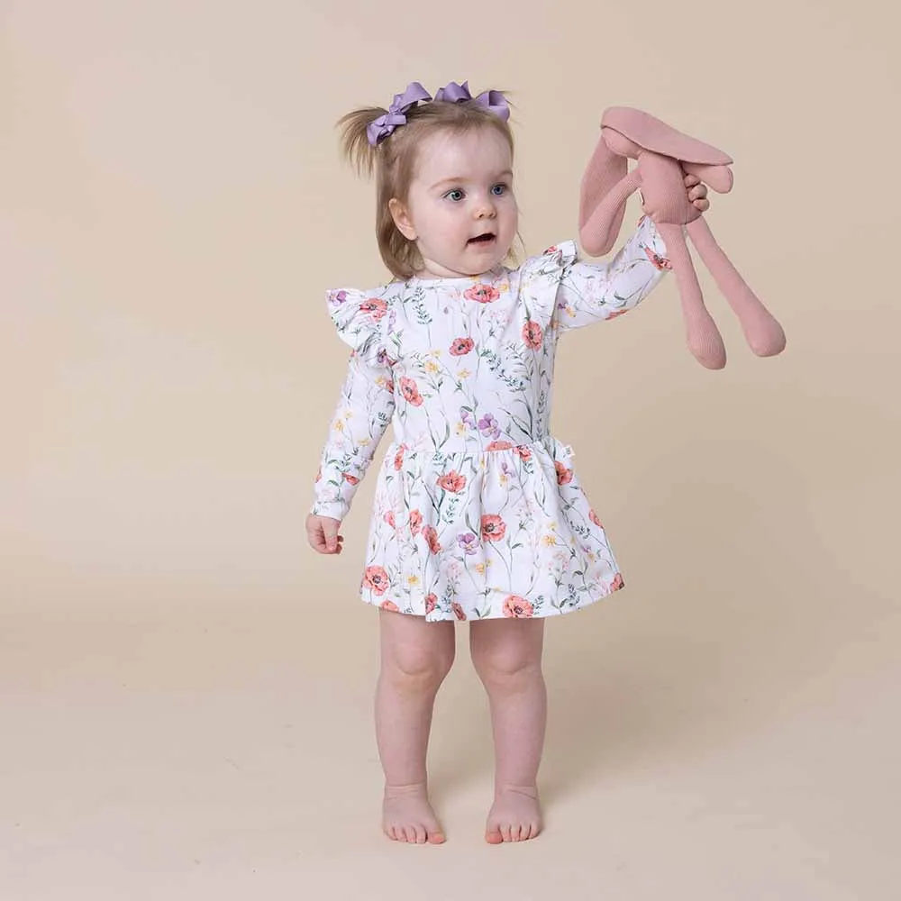 Meadow Long Sleeve Organic Dress