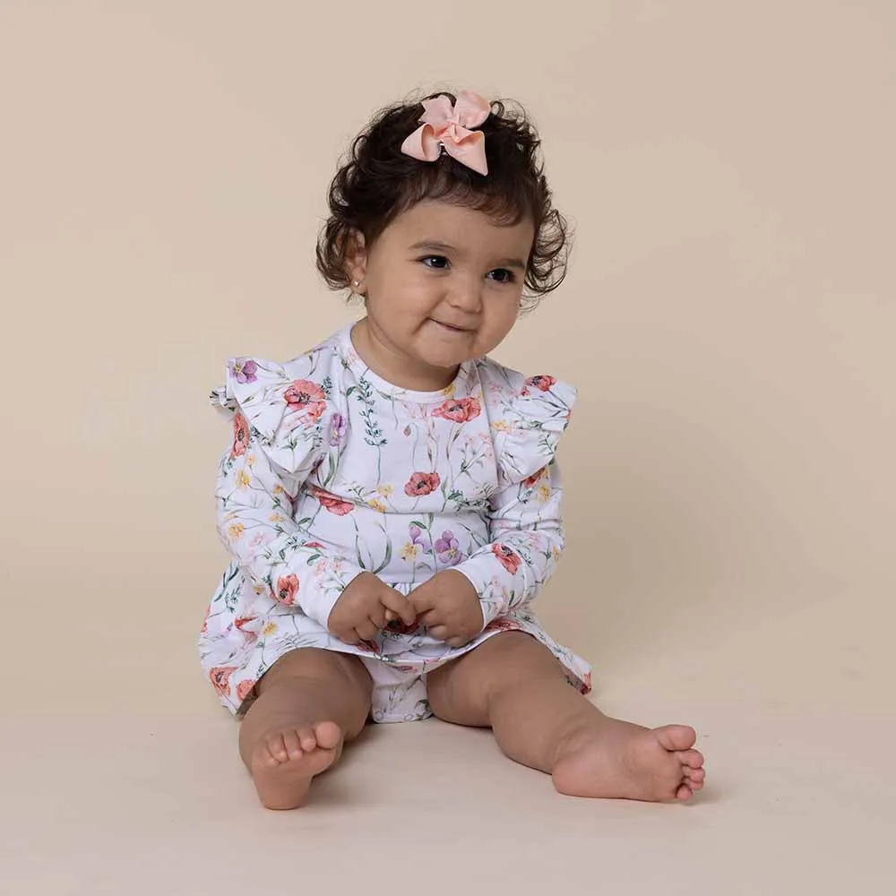 Meadow Long Sleeve Organic Dress