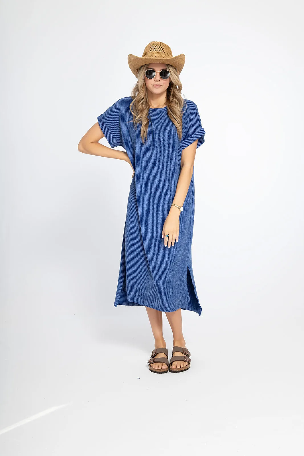 'My Everything' Dress - Indigo