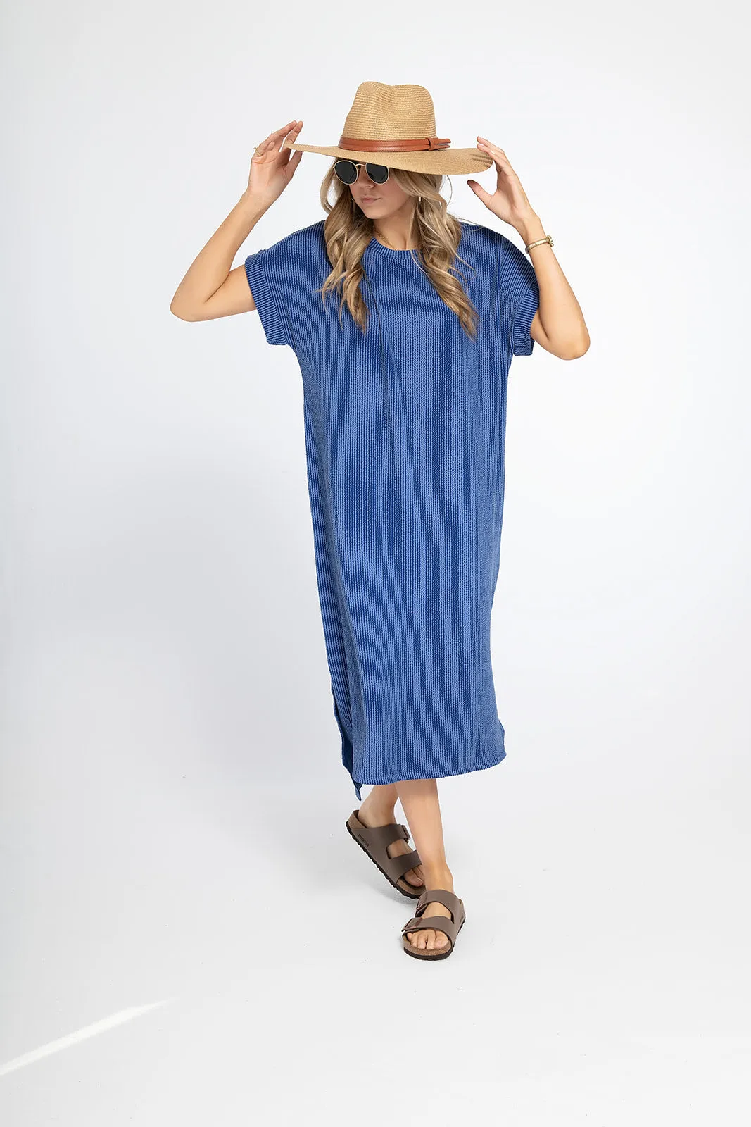 'My Everything' Dress - Indigo