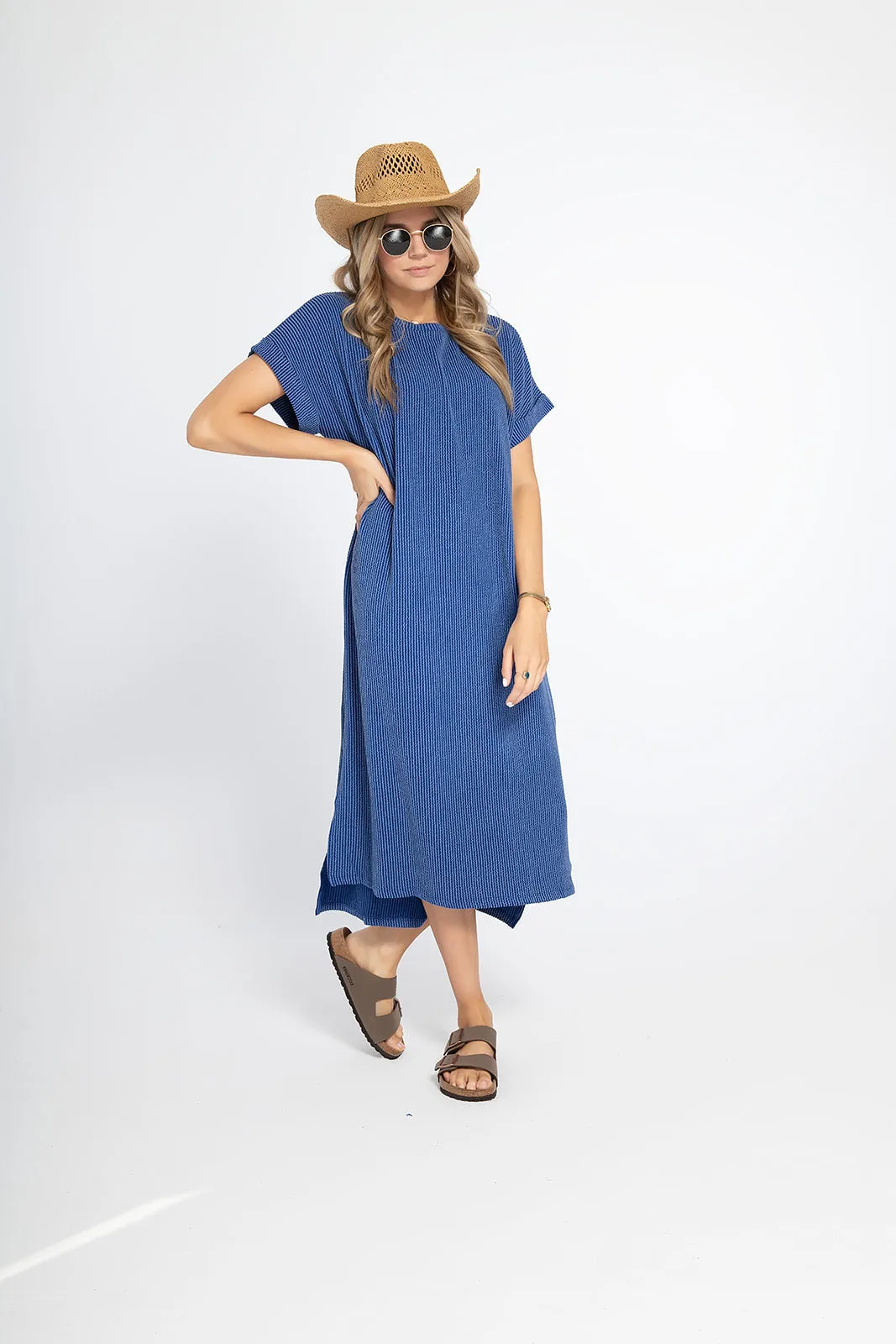 'My Everything' Dress - Indigo