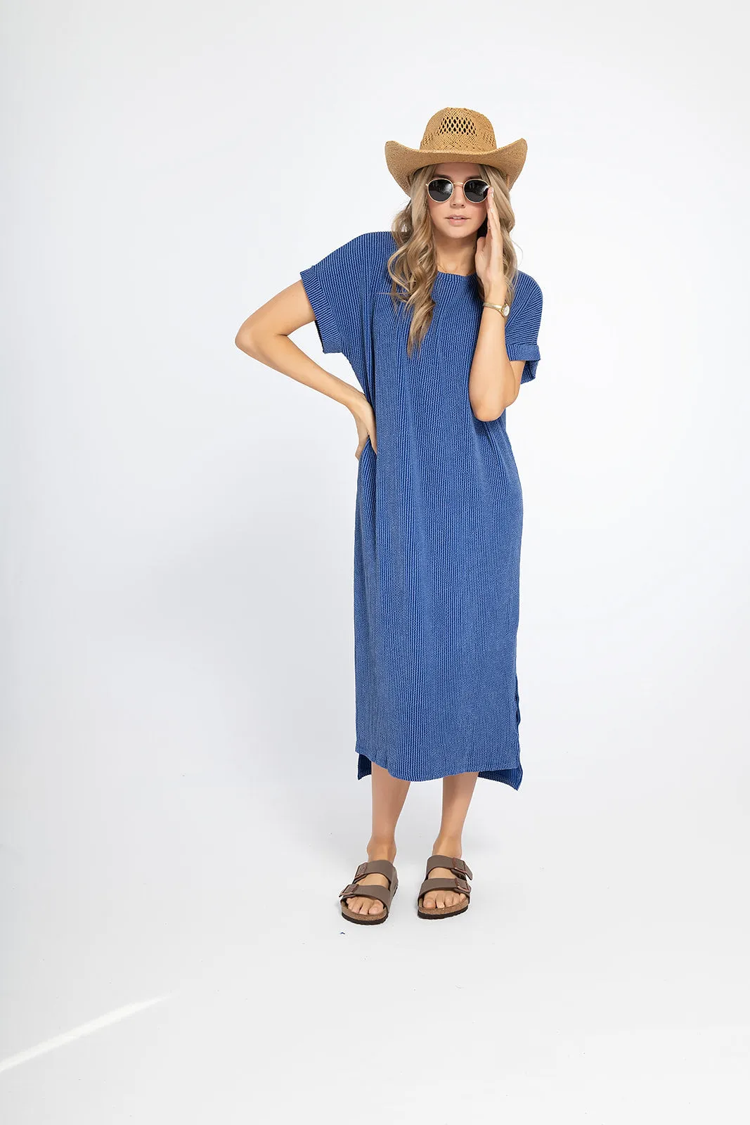 'My Everything' Dress - Indigo