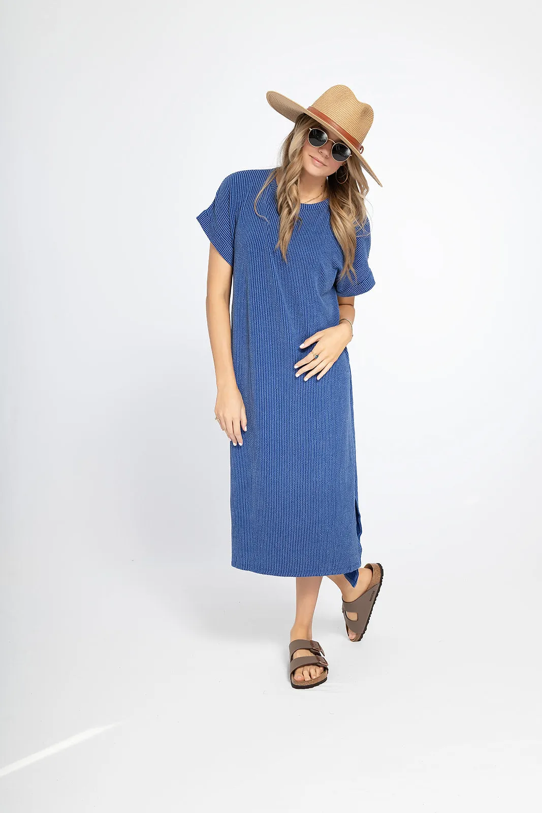 'My Everything' Dress - Indigo