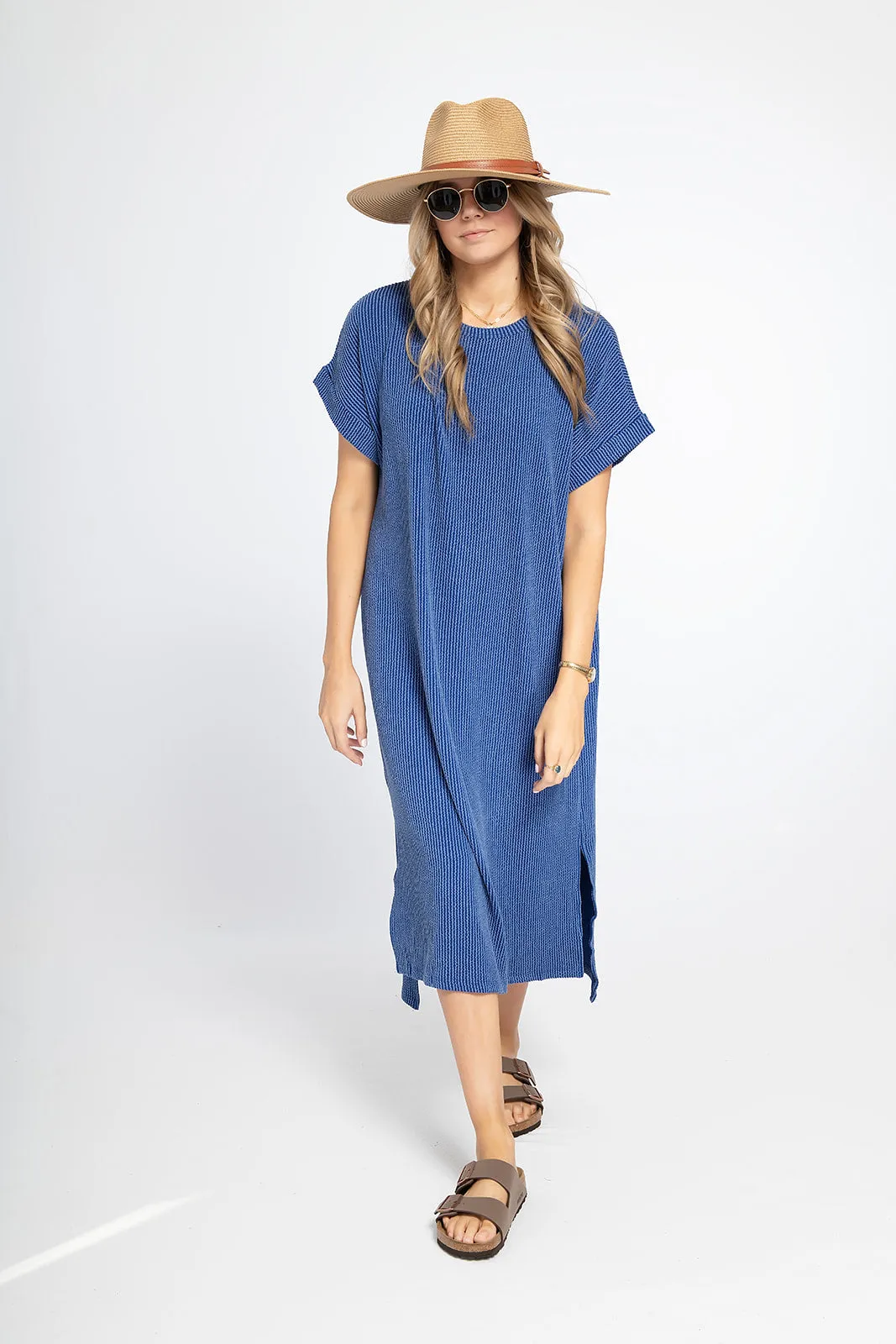 'My Everything' Dress - Indigo