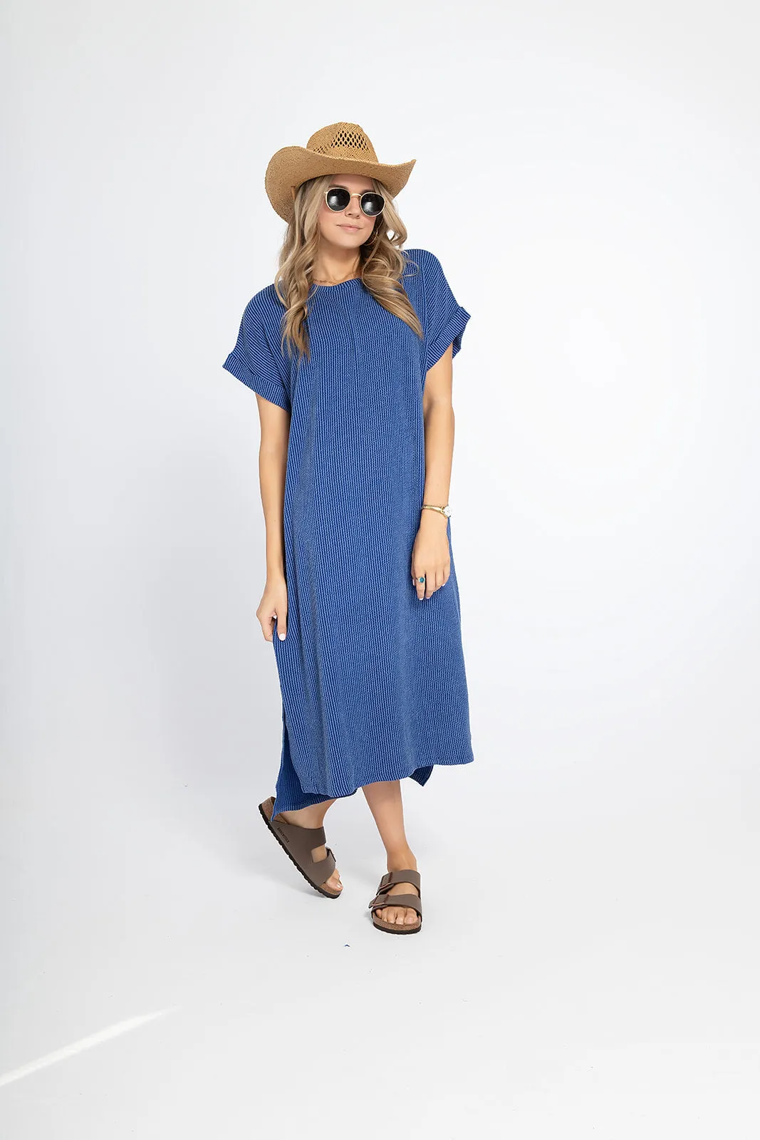 'My Everything' Dress - Indigo