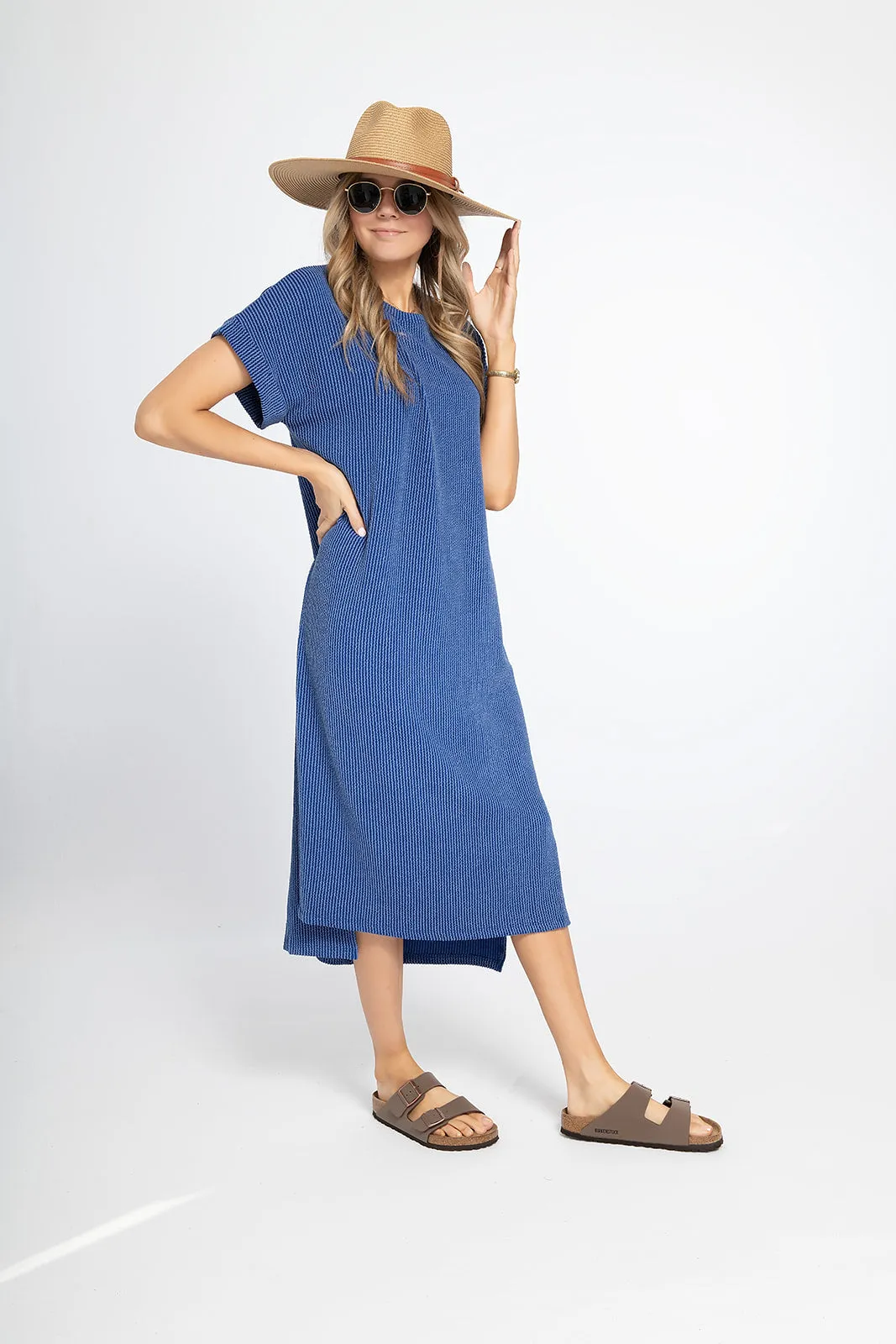 'My Everything' Dress - Indigo