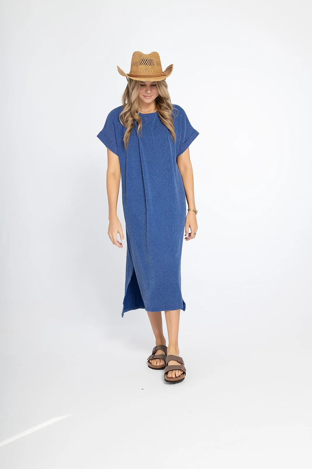'My Everything' Dress - Indigo
