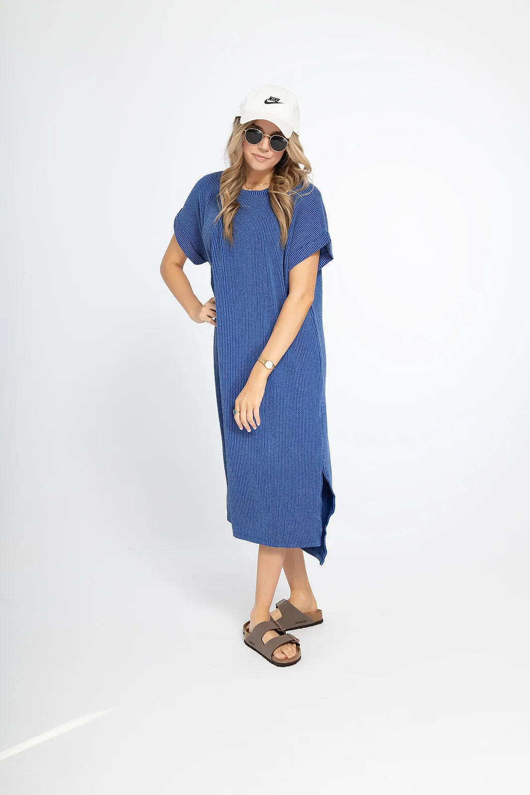 'My Everything' Dress - Indigo