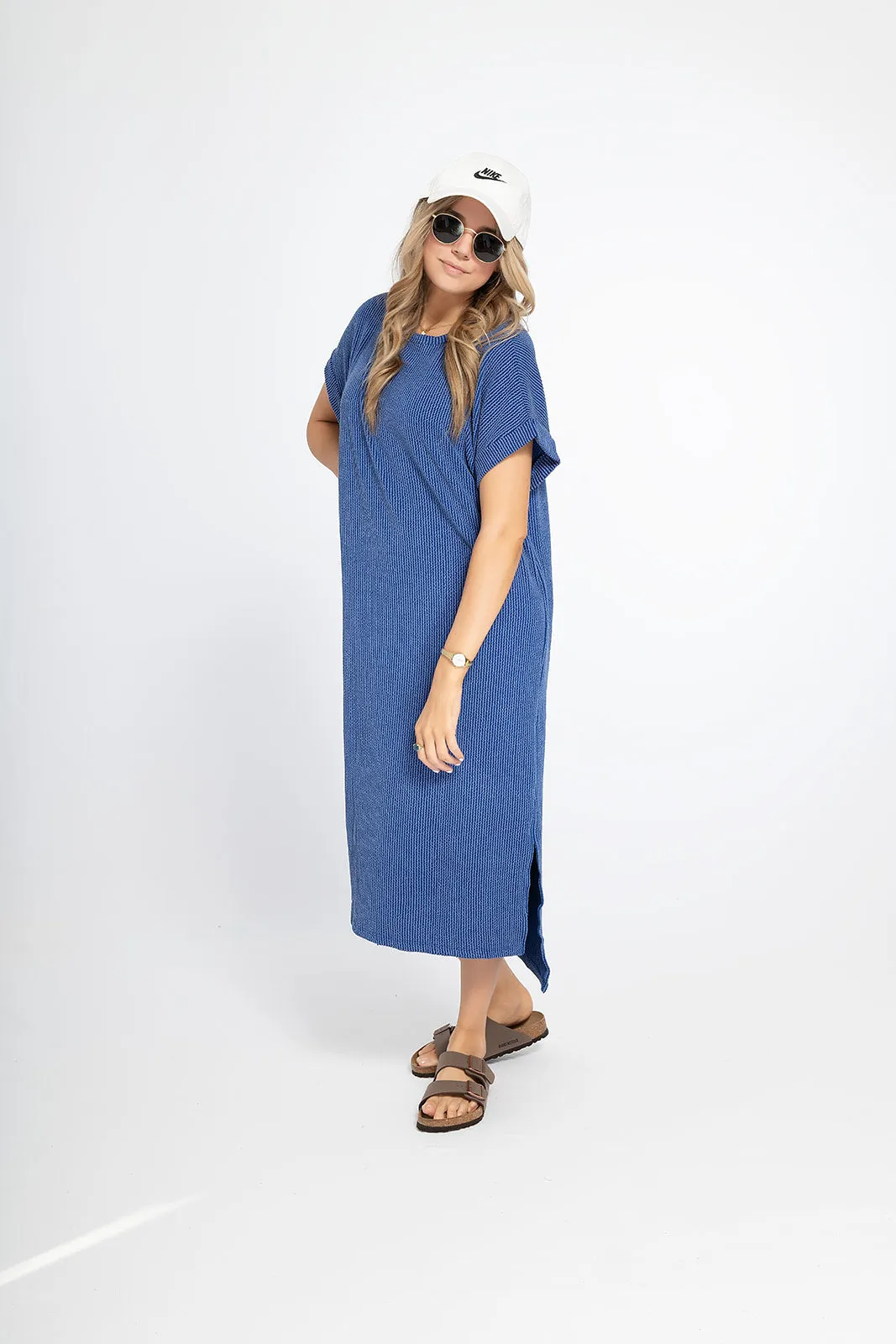 'My Everything' Dress - Indigo