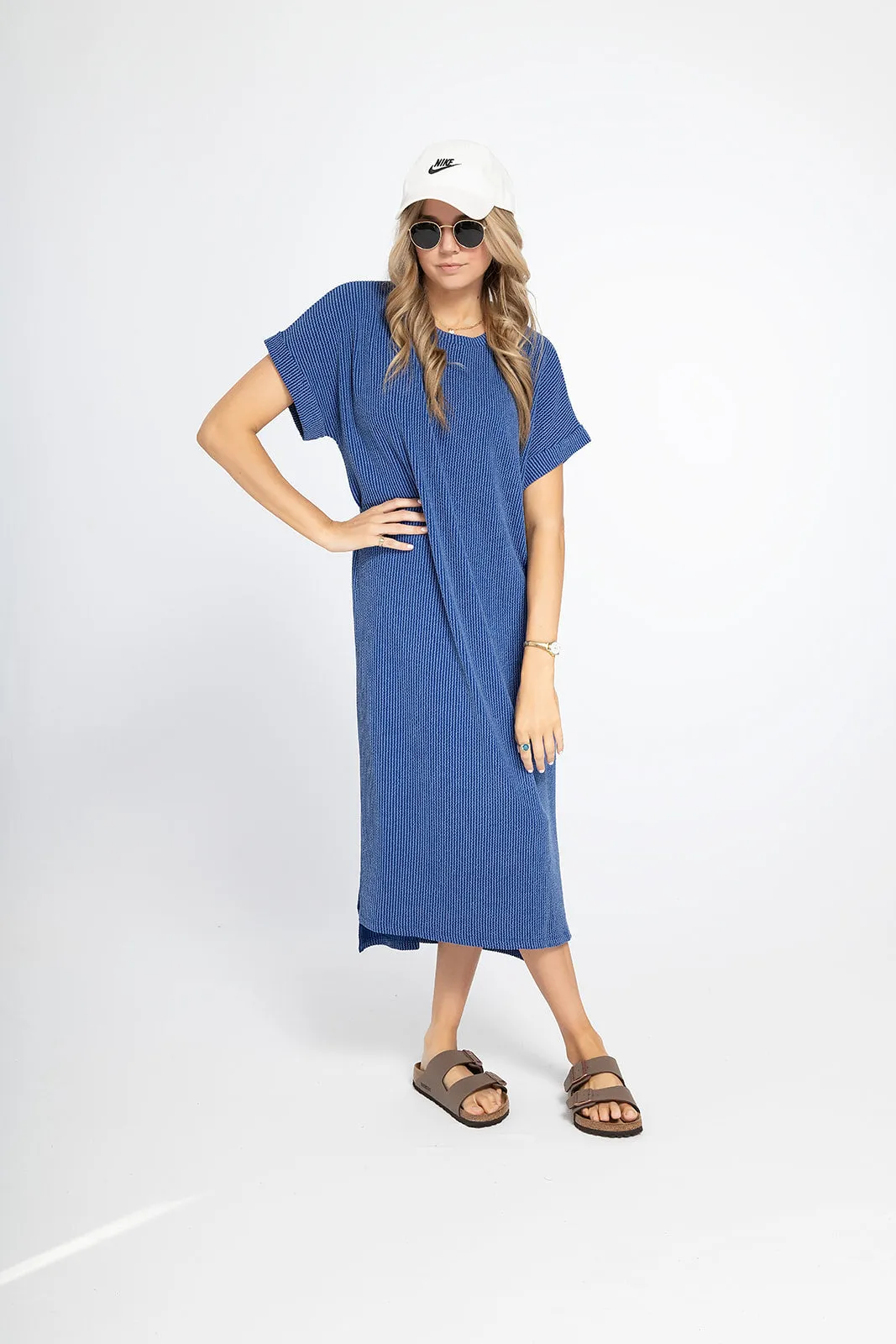 'My Everything' Dress - Indigo