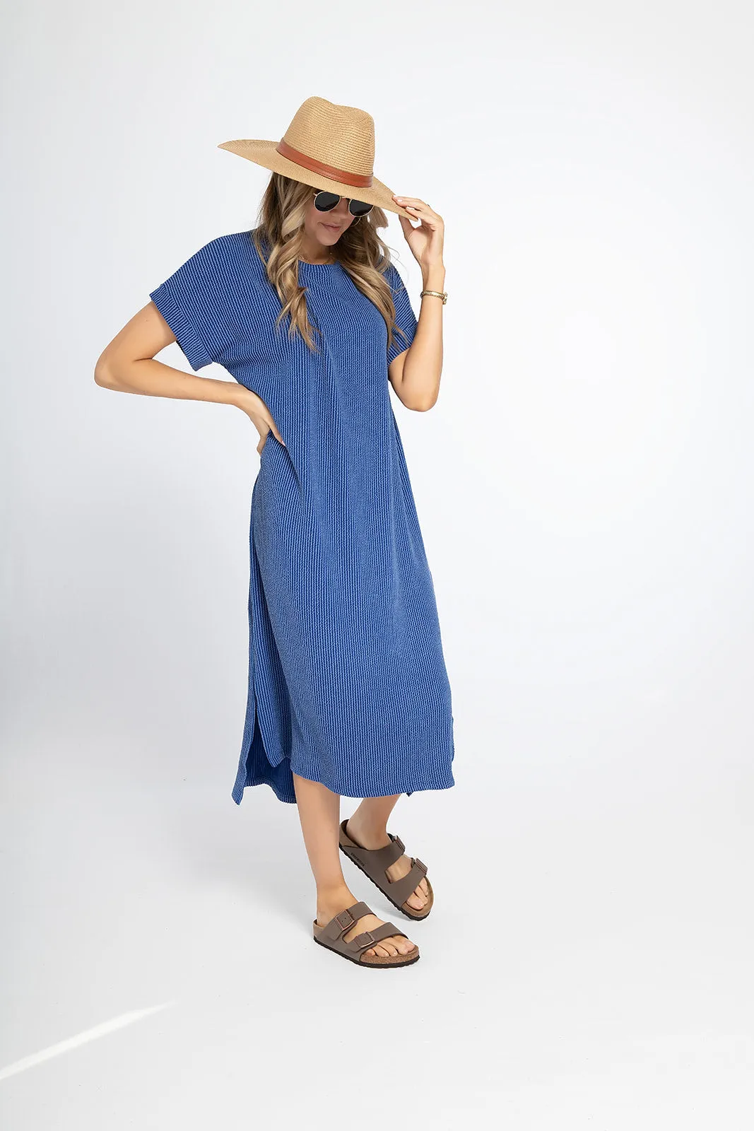 'My Everything' Dress - Indigo