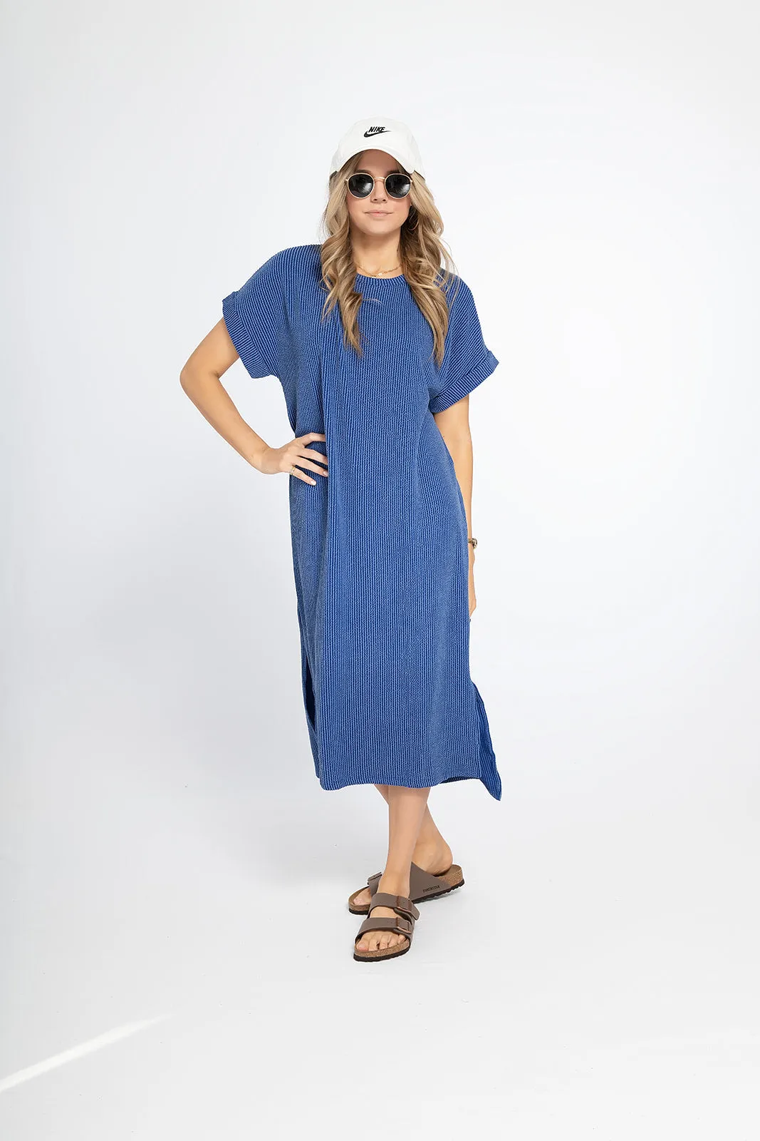 'My Everything' Dress - Indigo