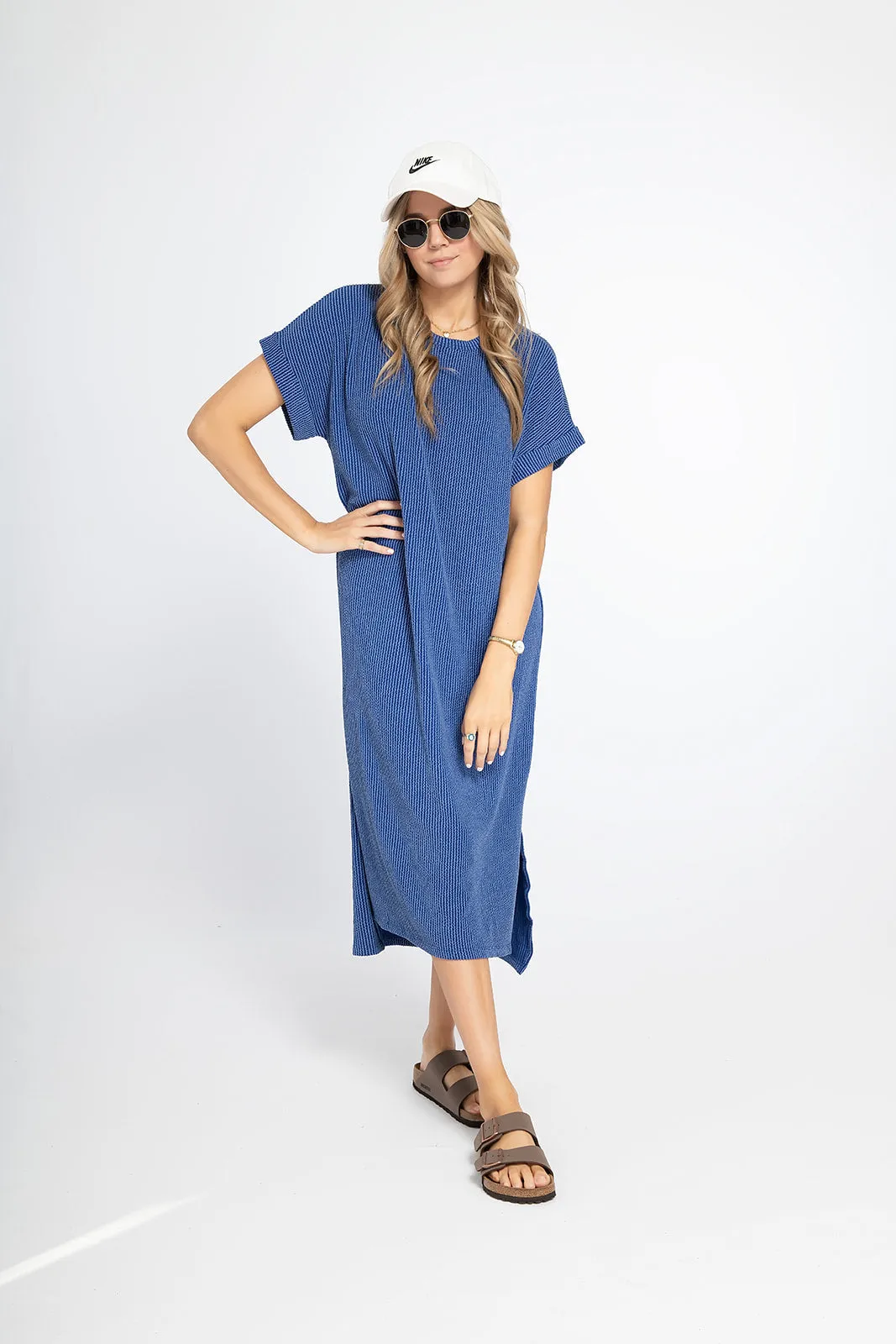 'My Everything' Dress - Indigo