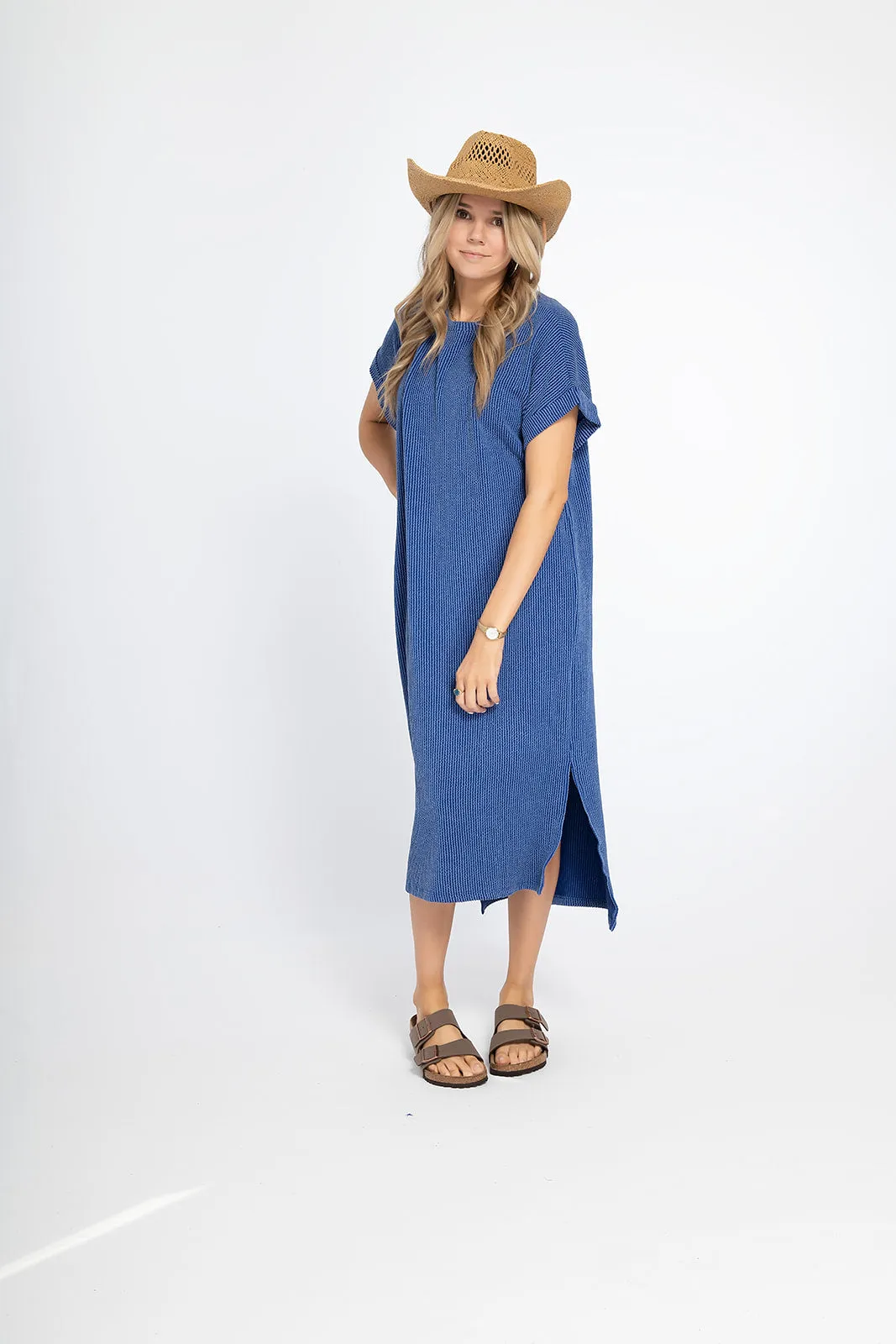 'My Everything' Dress - Indigo