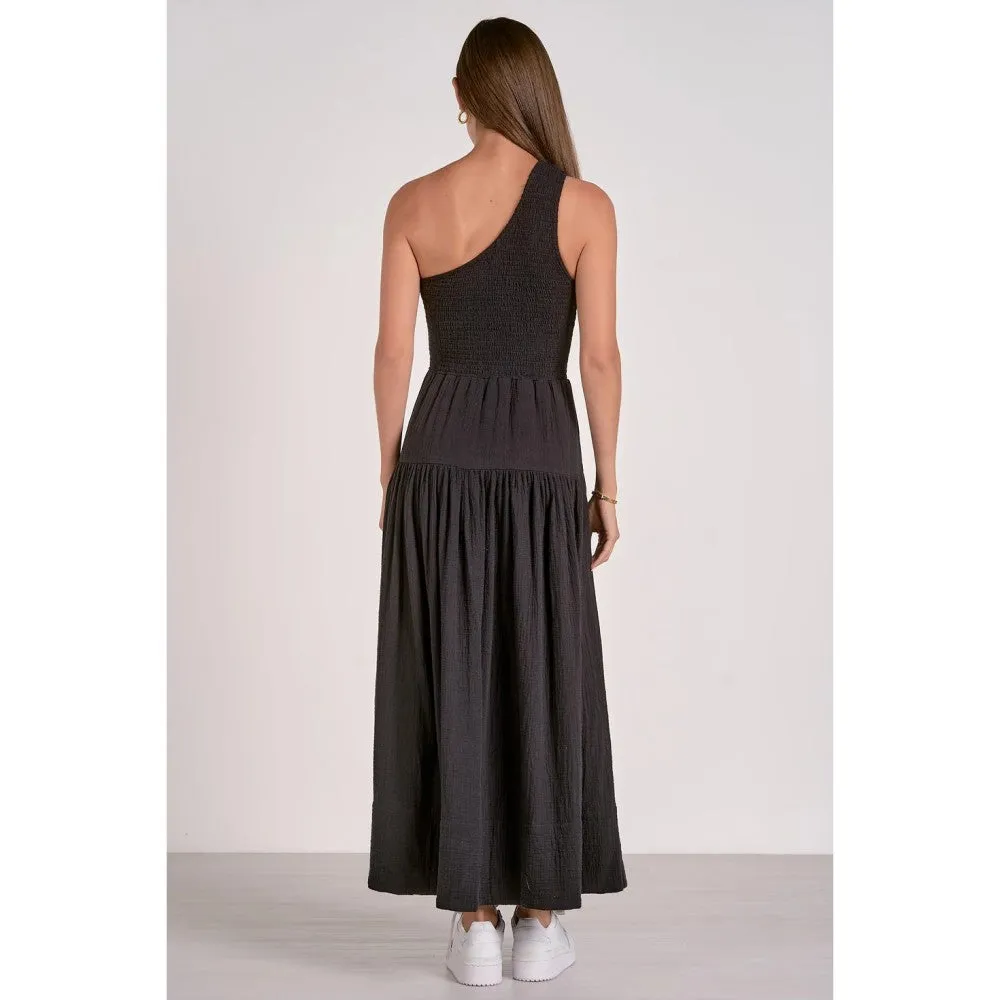 One Shoulder Maxi