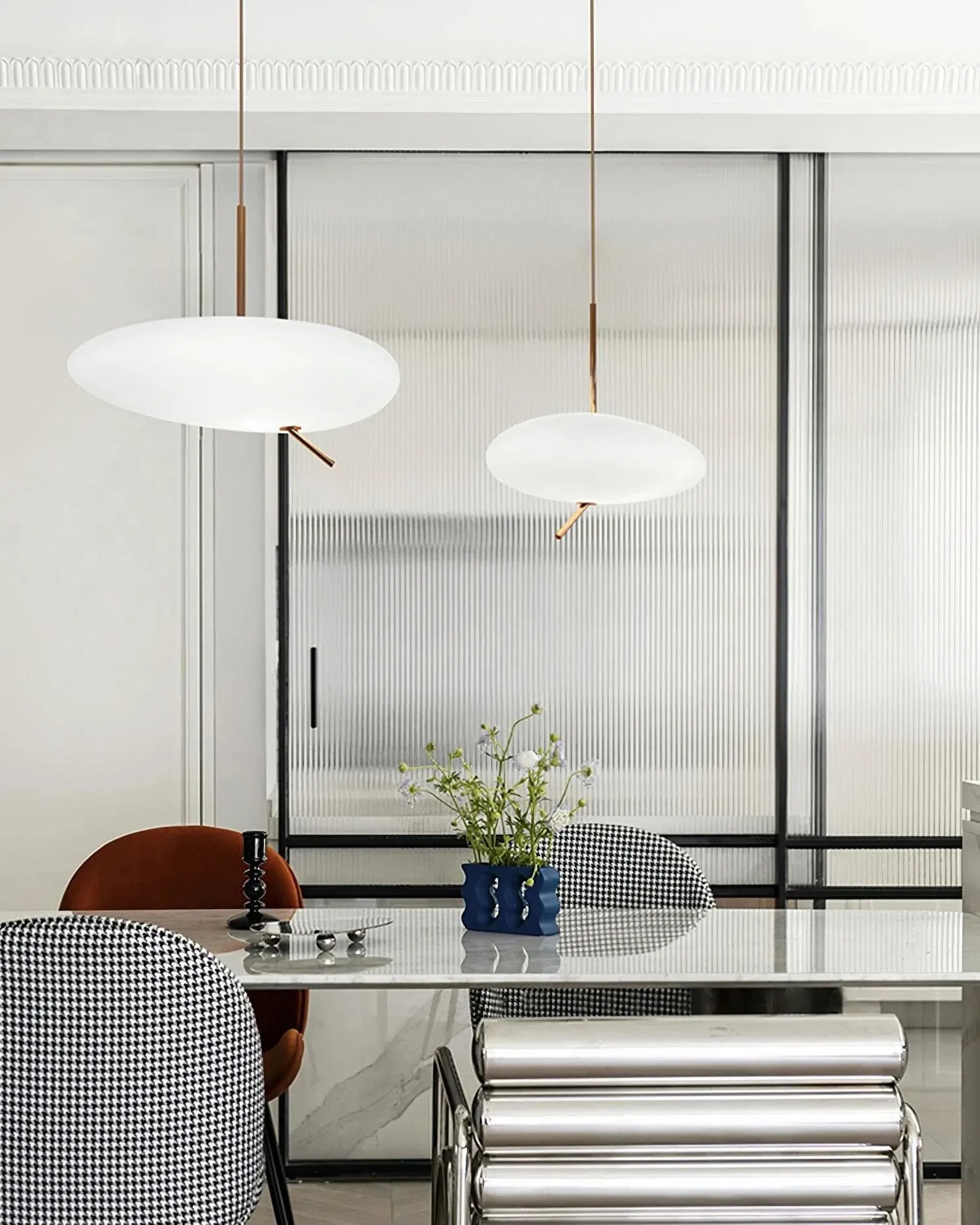 Pebbles Glass Pendant Light