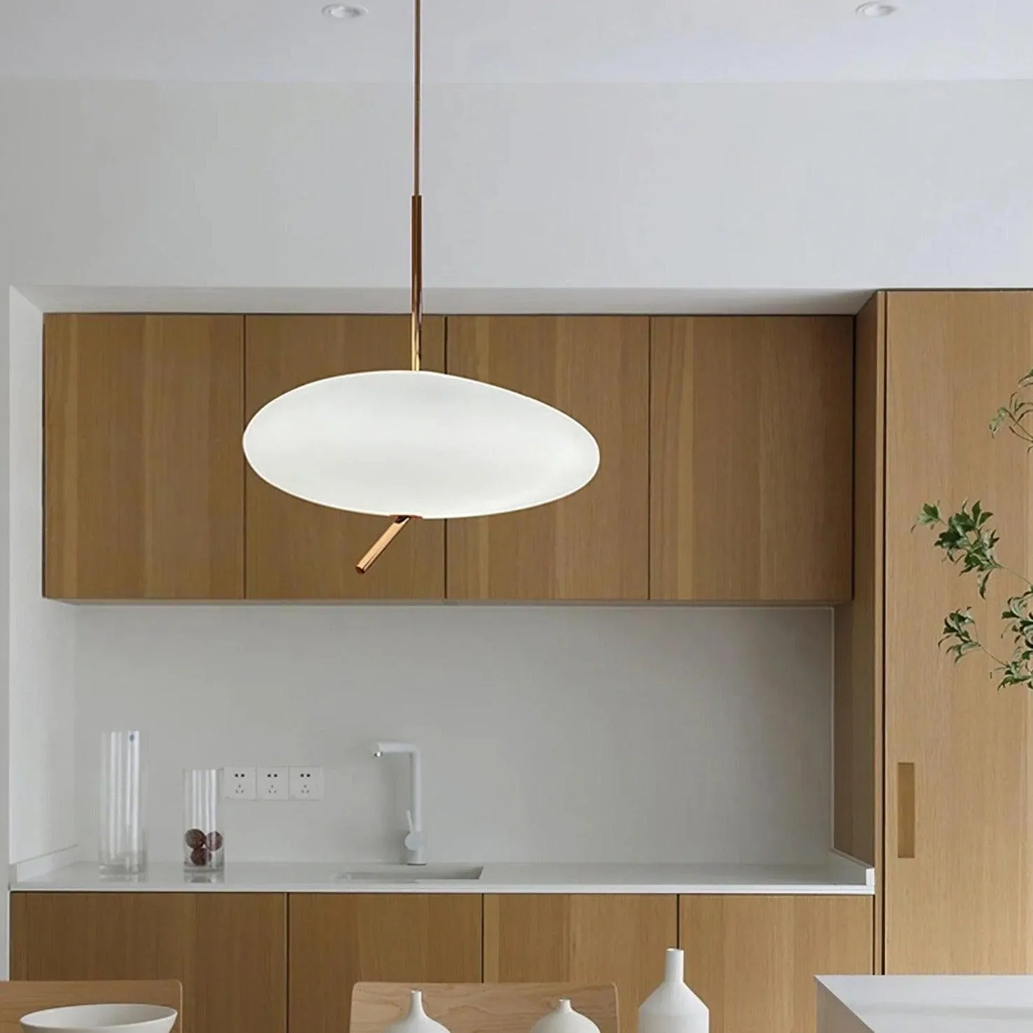 Pebbles Glass Pendant Light