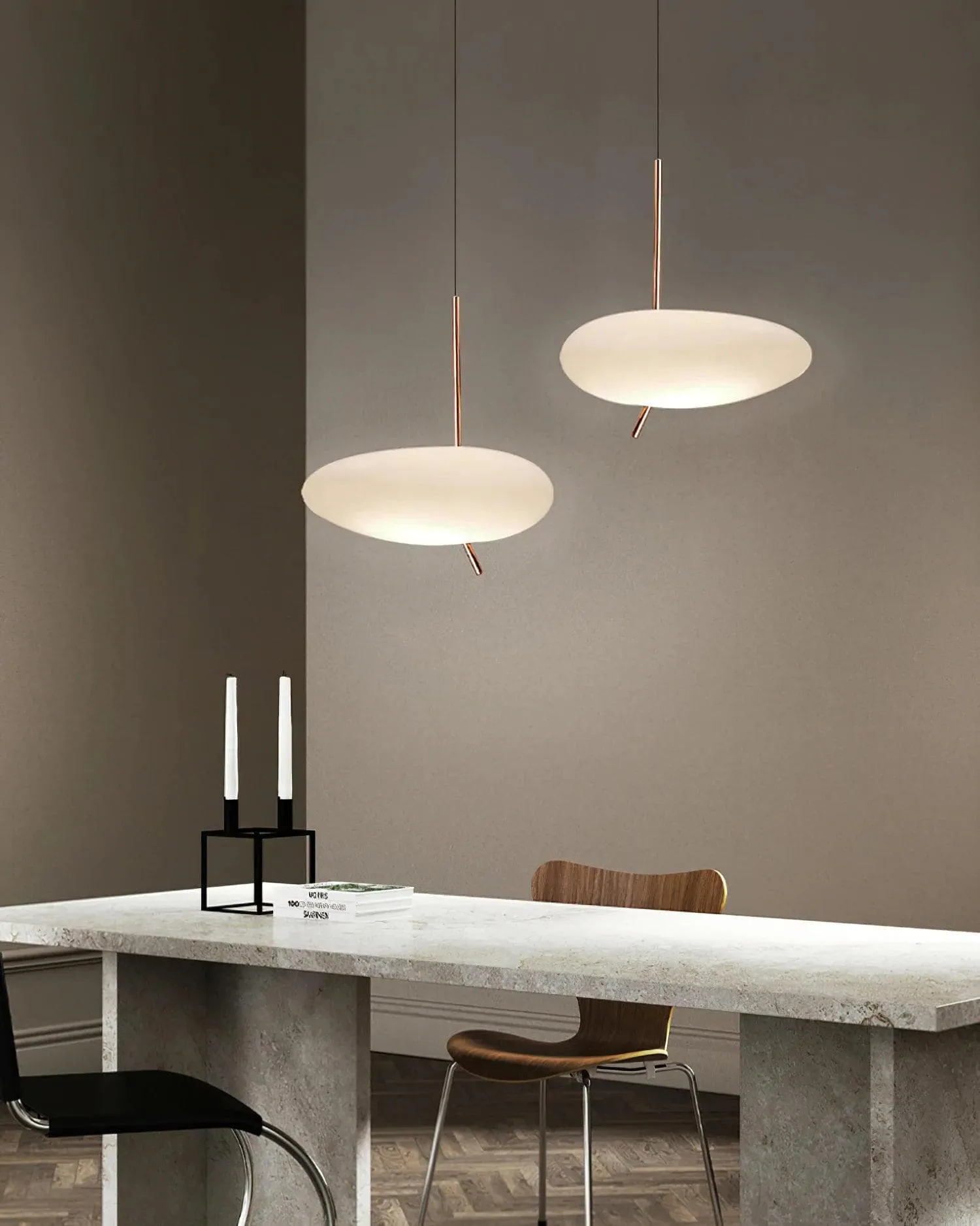Pebbles Glass Pendant Light