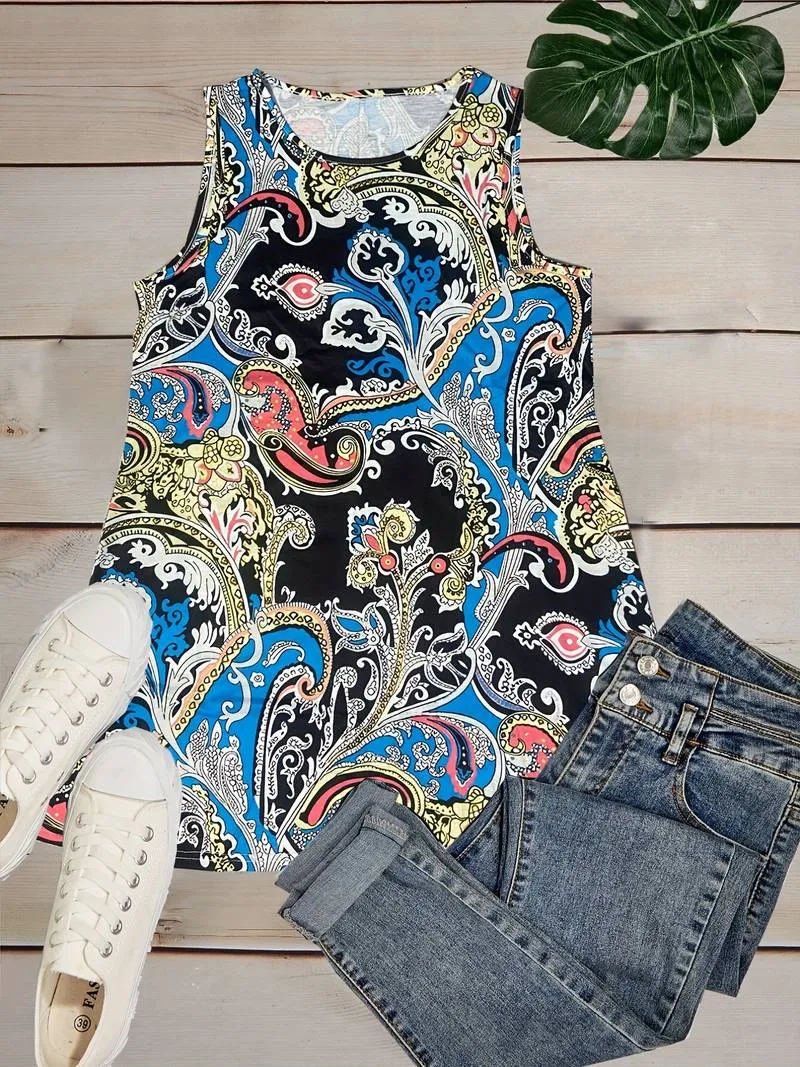 Penelope - Mandala Print Dress
