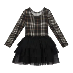 Posh Peanut Sanders Long Sleeve Tulle Dress