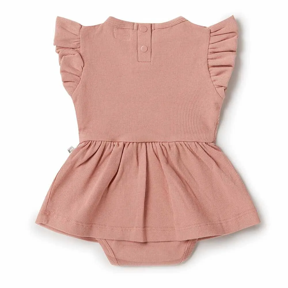 Rose Short Sleeve Organic Dress