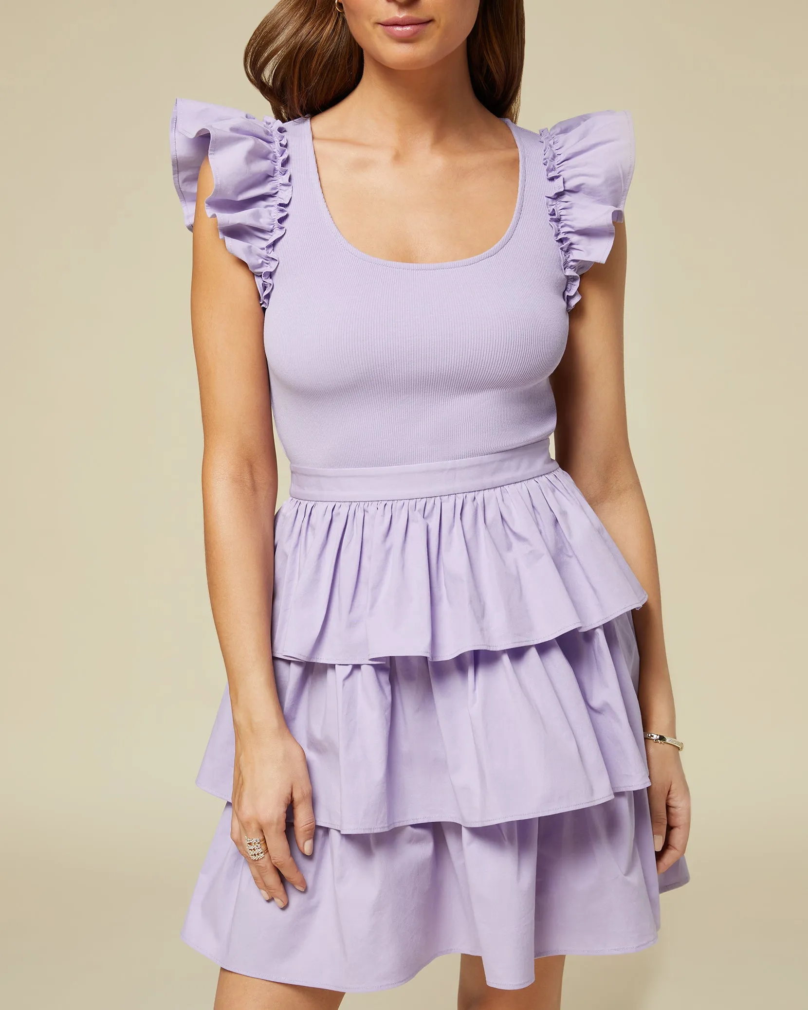 Ruffle Tank Dress